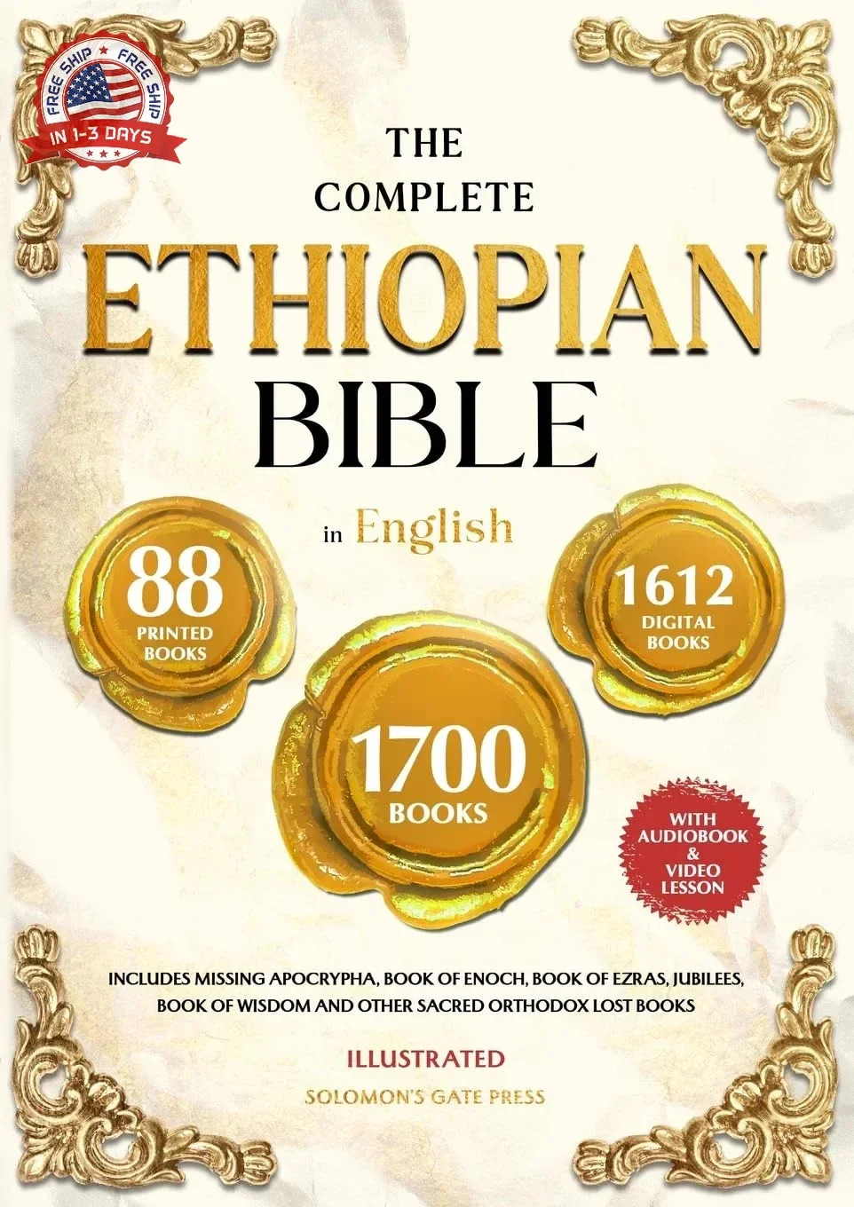 THE COMPLETE ETHIOPIAN BIBLE IN ENGLISH Illustrated: Includes Missing Apocrypha,