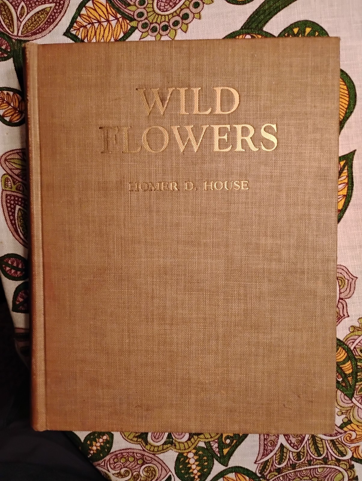 Wild Flowers By Homer D. House. The Macmillan Co. 1934, First Edition. Very Good
