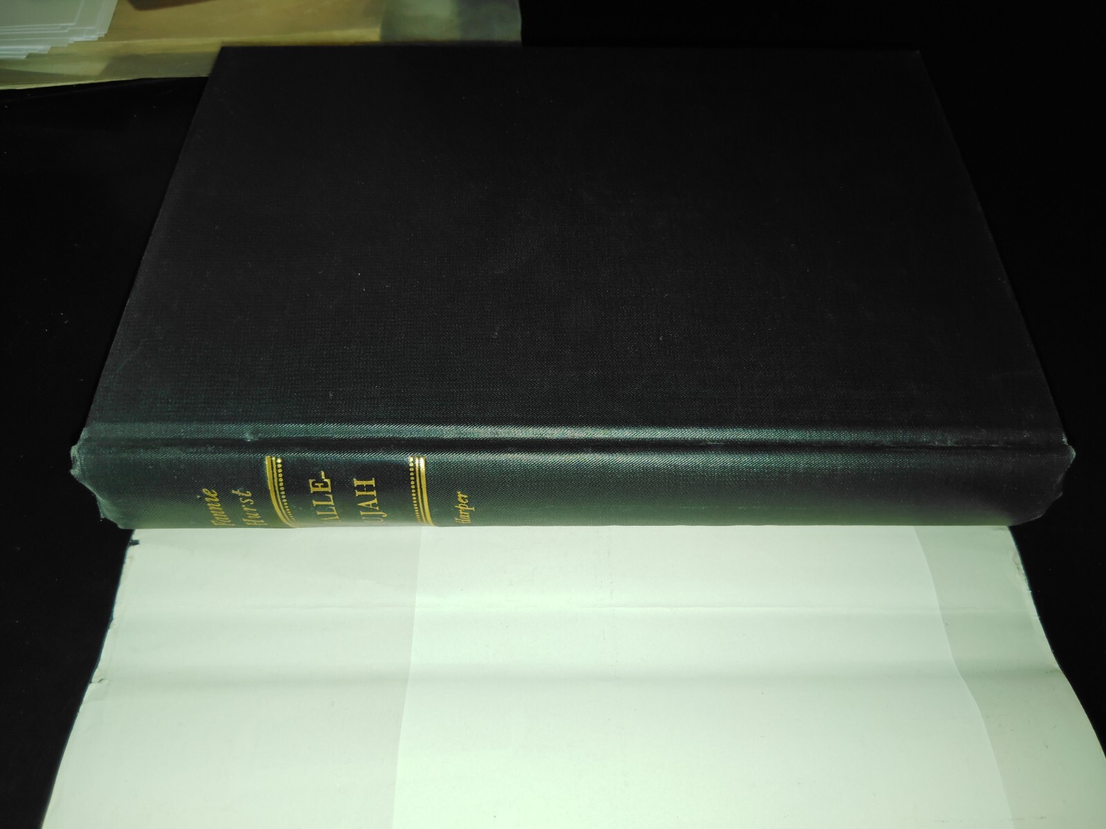 Hallelujah by Fannie Hurst 1944 HCDJ First Edition