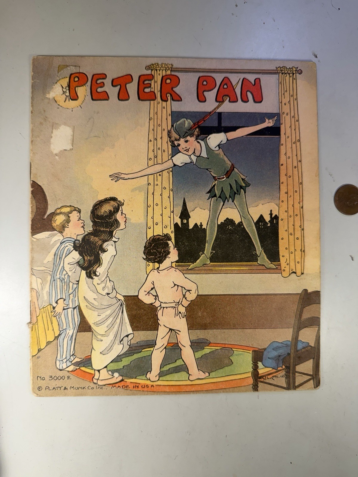 Peter Pan 1934 – No. 3000 – Platt And Munk Co. Inc. – J. M. Berrie – Eulalie