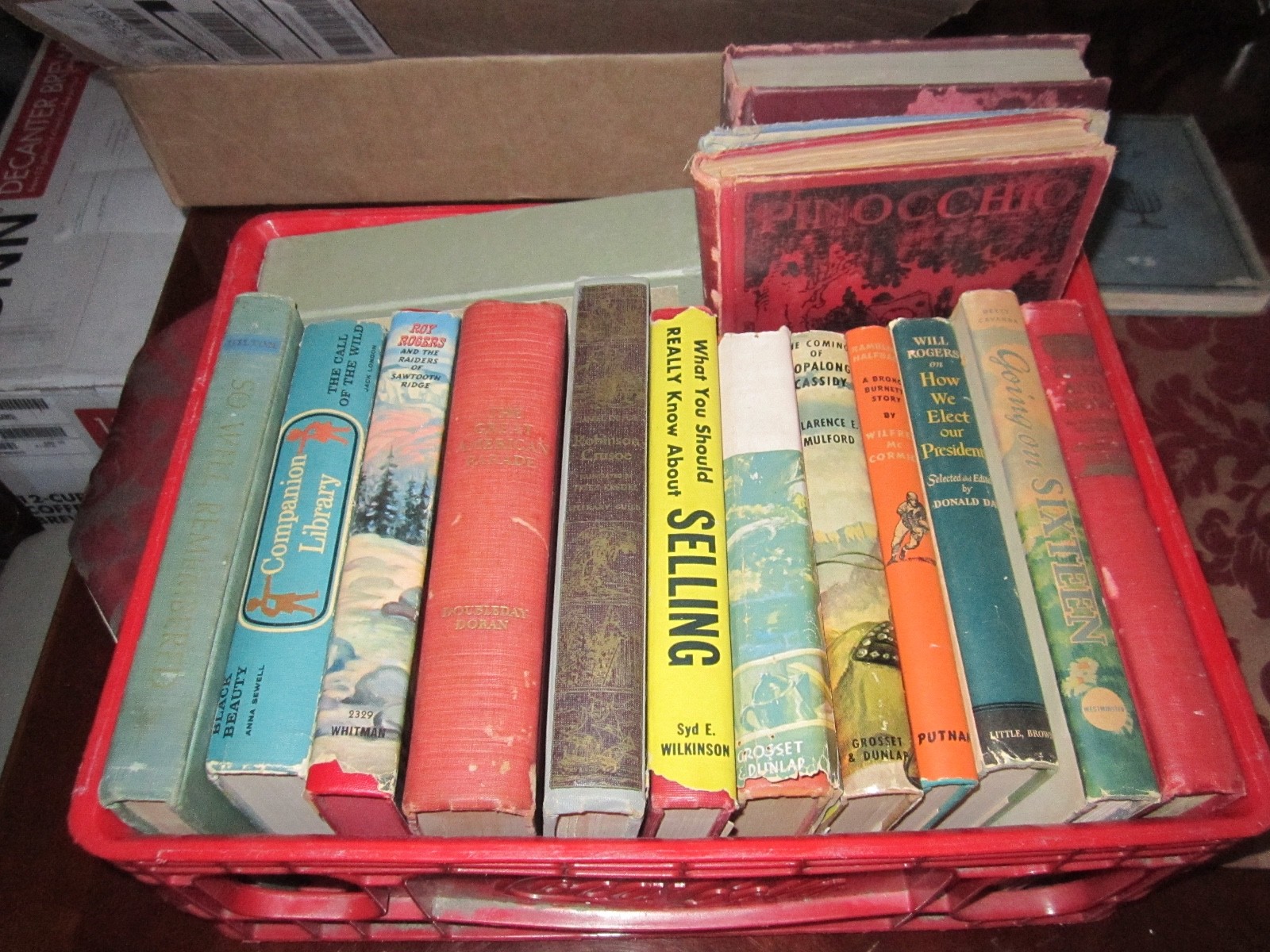 COLLECTION OF 16 VINTAGE BOOKS – CLASSICS – SEE THE LIST BELOW