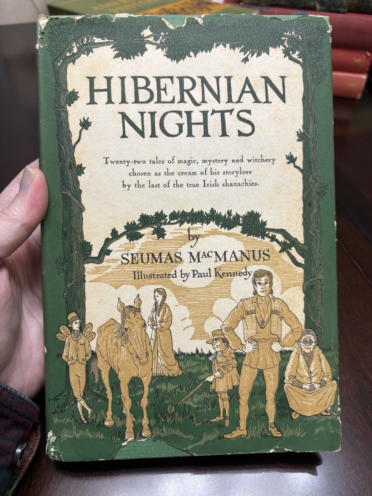 Hibernian Nights By Seumas MacManus Illustrated 1966 Fifth Printing Hardcover