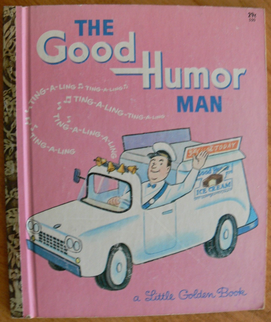 Vintage Little Golden Book ~ THE GOOD HUMOR MAN ~ „A“ 1st ~ VERY GOOD
