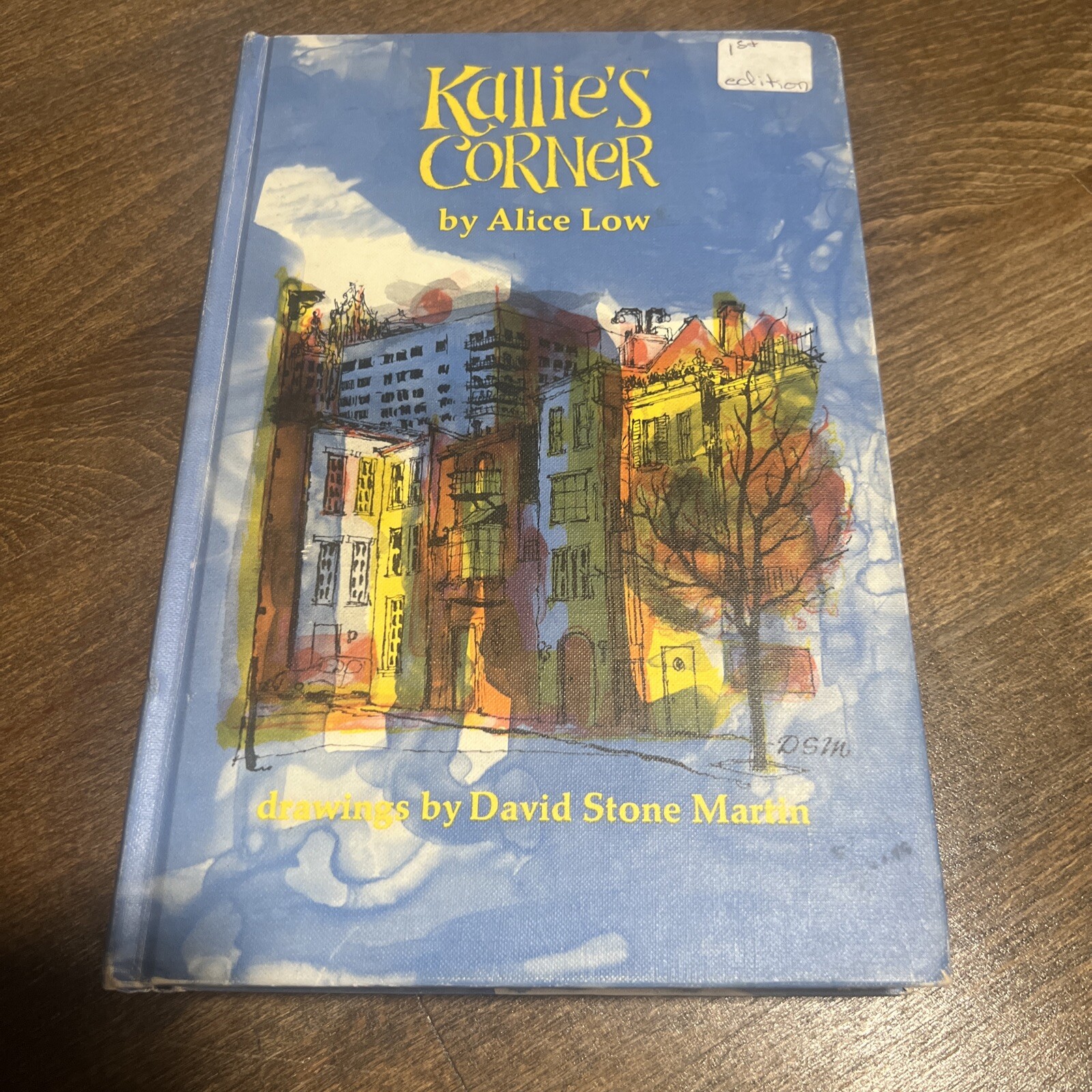 RARE 1966 First Ed Kallies Corner by Alice Low(Illust. David Stone Martin). 4-5