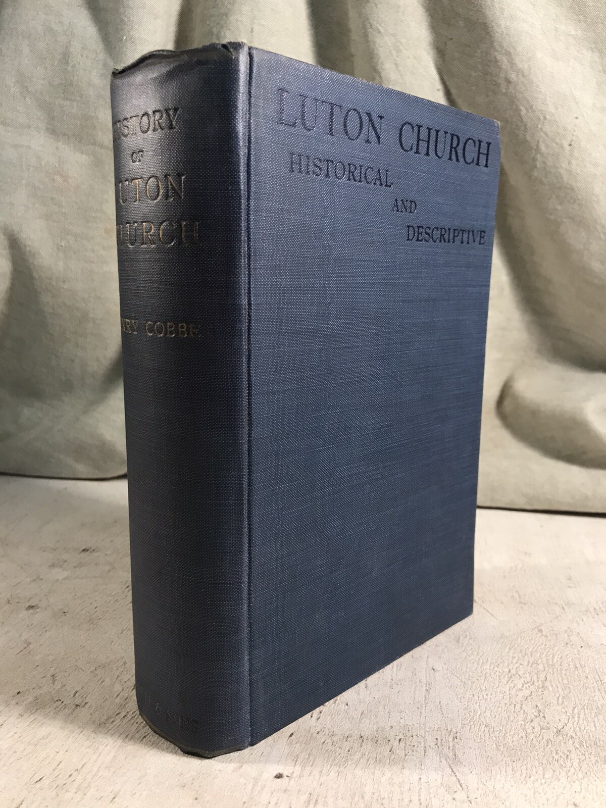 Luton Church by Henry Cobbe English Churches Christianity History Book