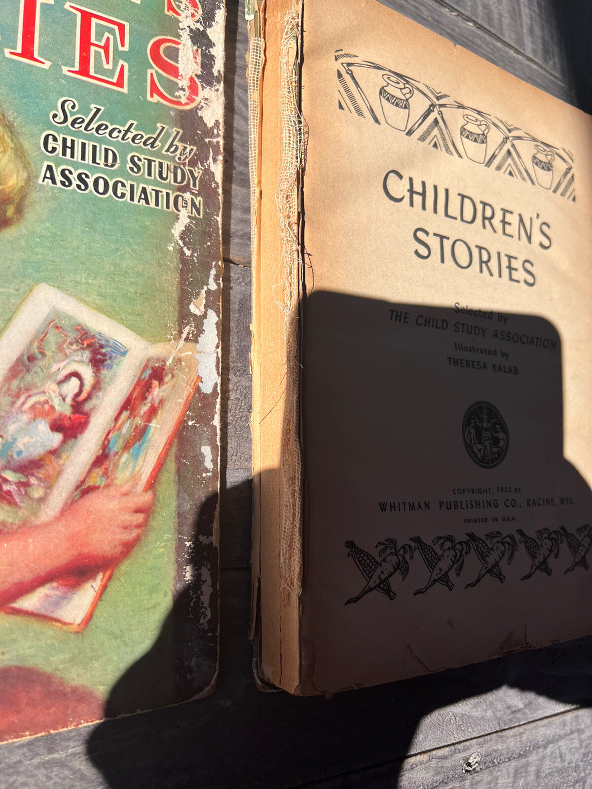VINTAGE BOOK CHILDREN’S STORIES THERESA KALAB WHITMAN VOLUME 52 GRANDPARENTS