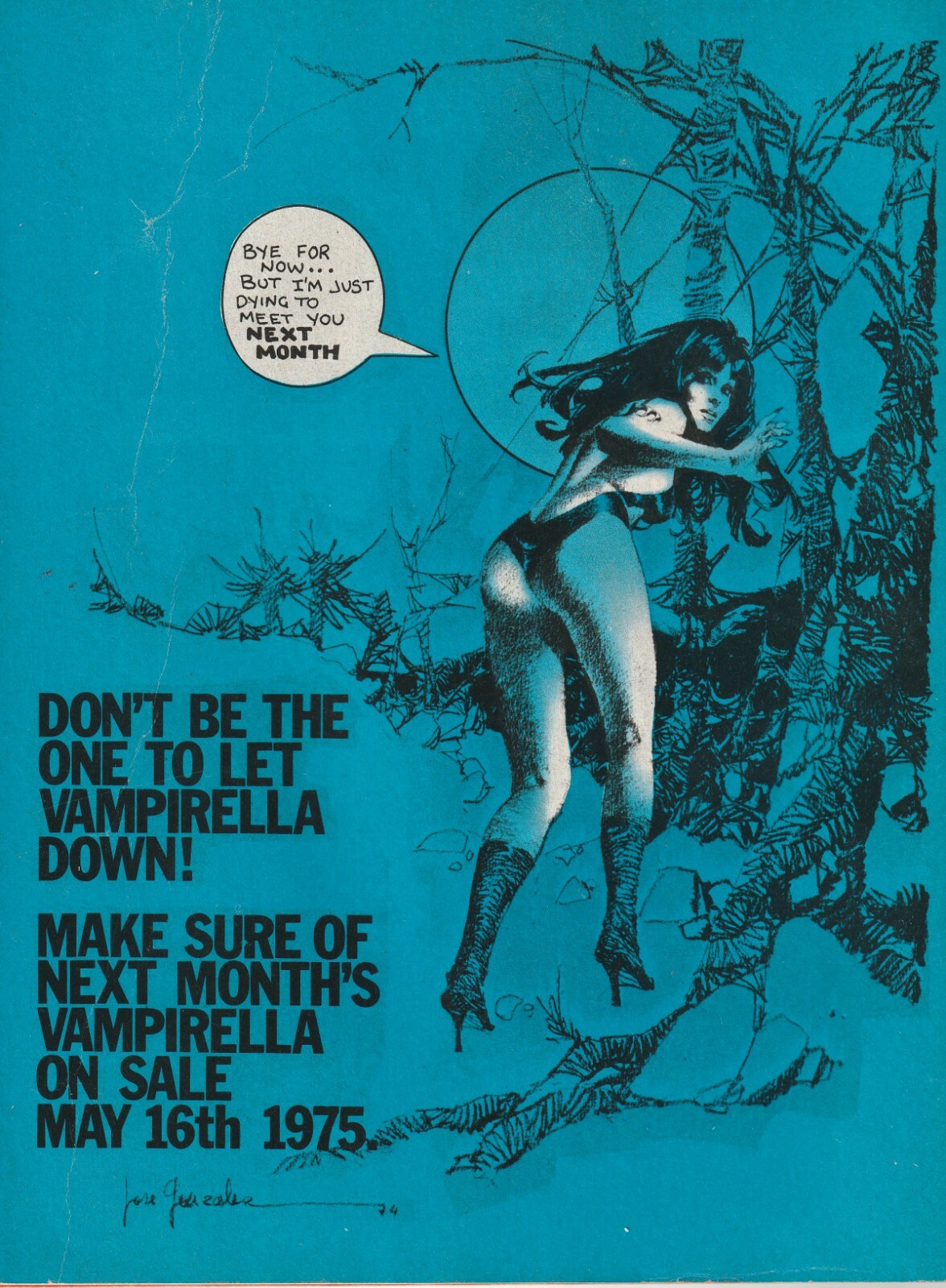 Vampirella Collectors Classic Cult Comic Book #3 June 1972 Vintage Collector’s