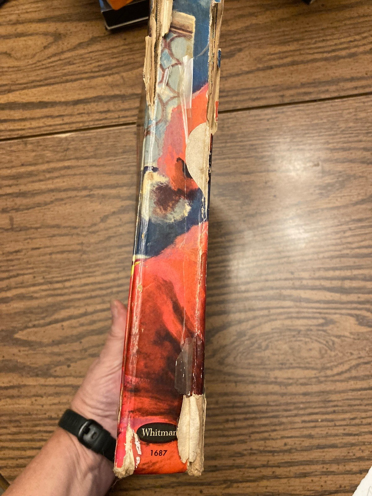 VTG The Christmas Book 1954 Whitman Publishing Hardcover Most Large Print Illust