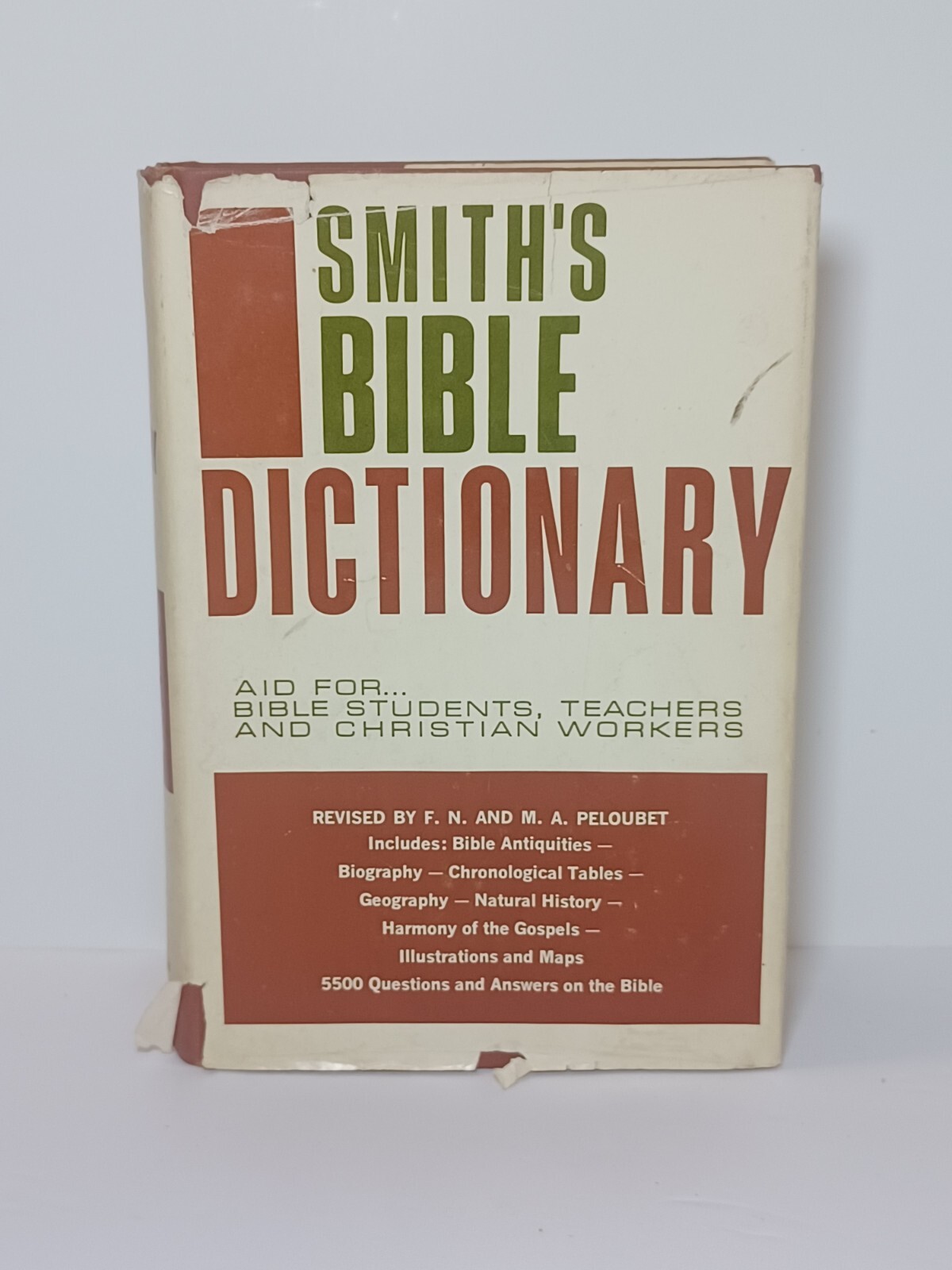 William Smith’s Bible Dictionary Vintage 1977 HC/DJ 13th Printing