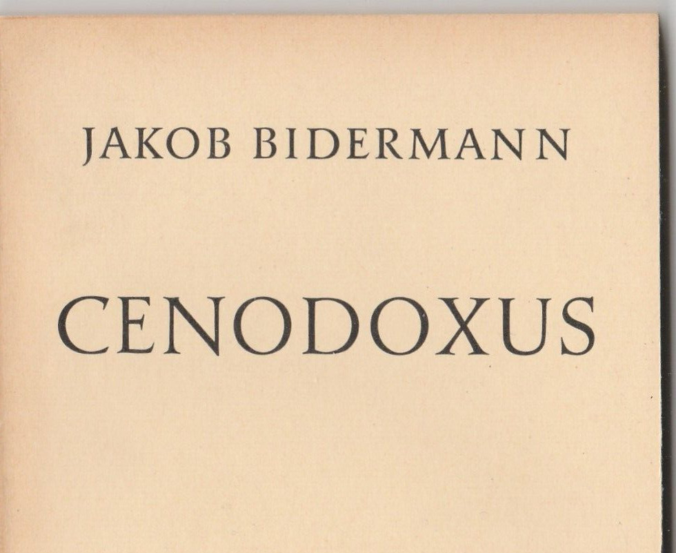 Germany 1965 – RECLAM – Jakob Bidermann Cenodoxus 168 pages Book novel