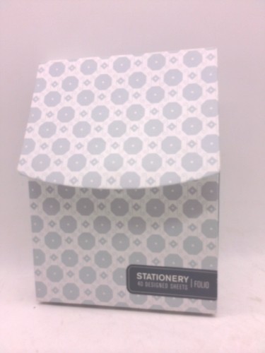 Hallmark Stationery SOM2390 Blue Masculine Stationery Folio