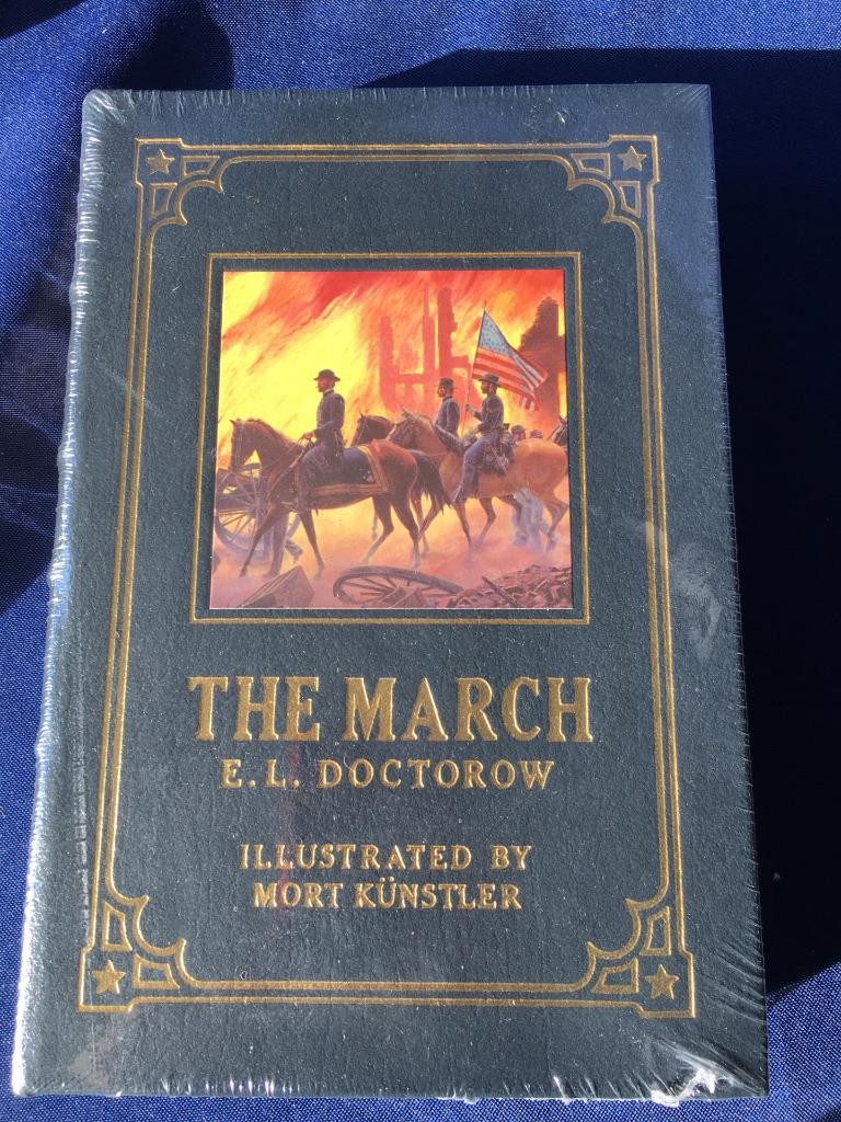 Easton Press Book The March E.L. Doctorow Mort Kunstler Signed Ed SEALED NEW