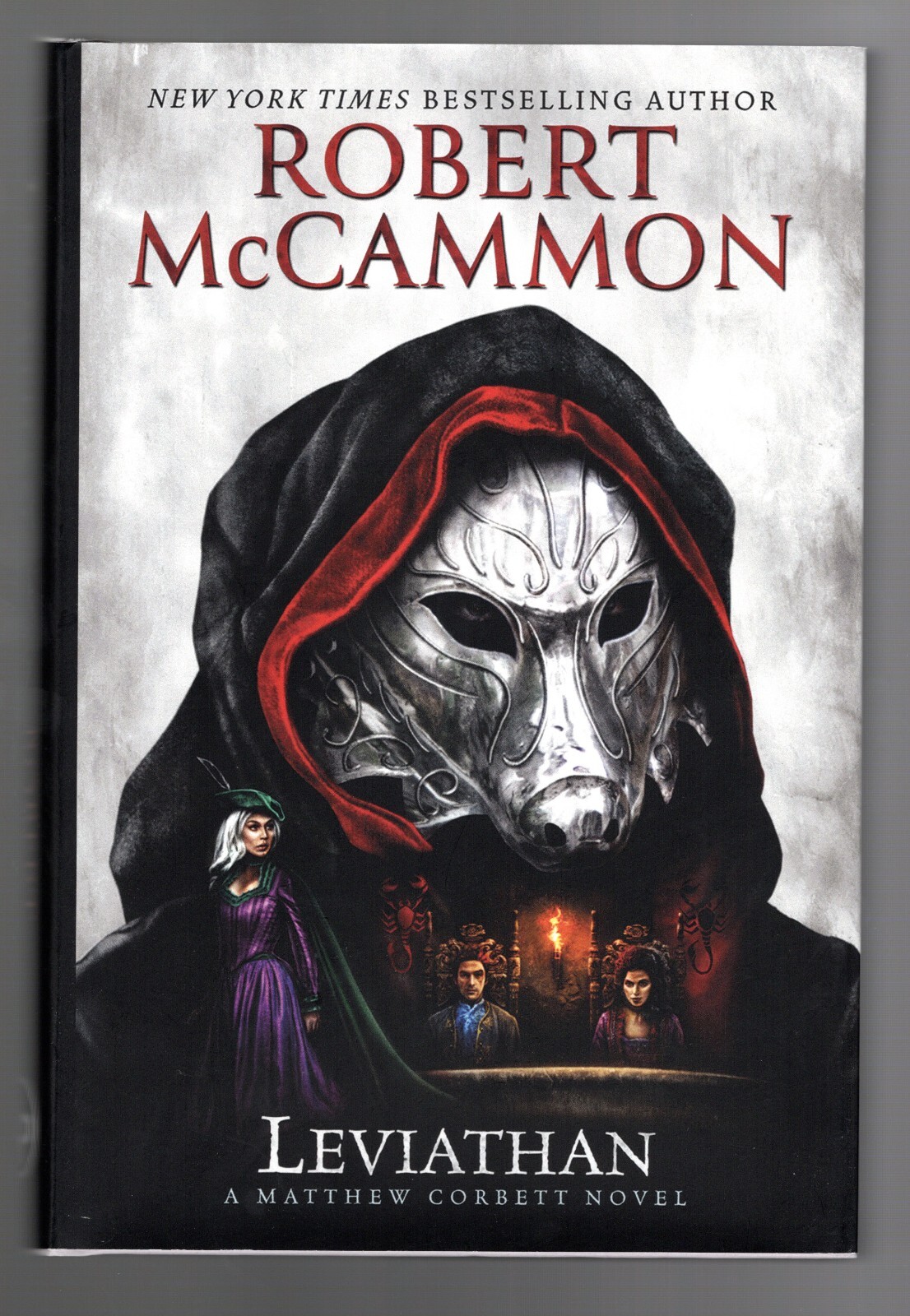SIGNED Robert McCammon LEVIATHAN 1st printing trade hardcover series finale New!