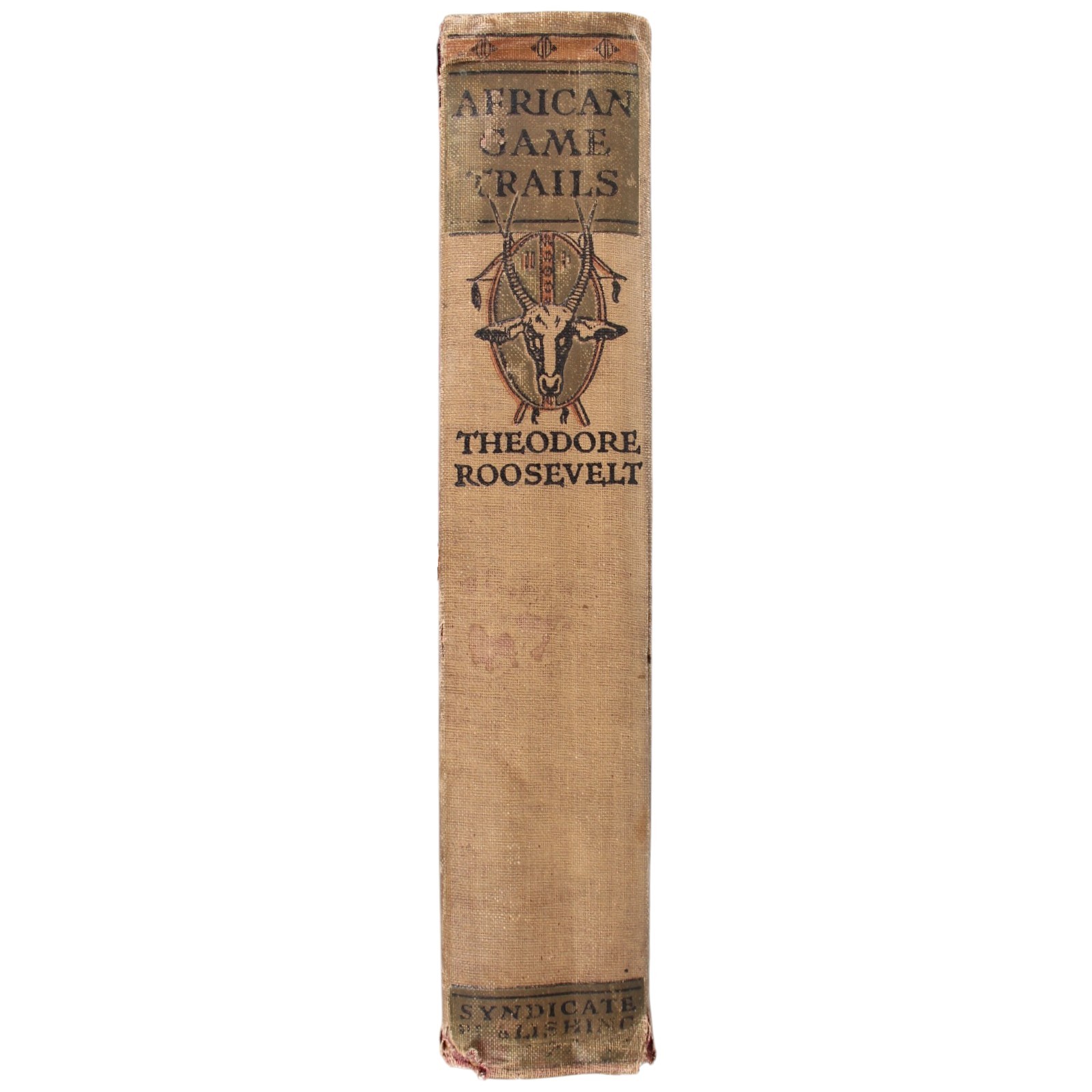 African Game Trails Theodore Roosevelt 1910 Big Game Hunting Safari Africa