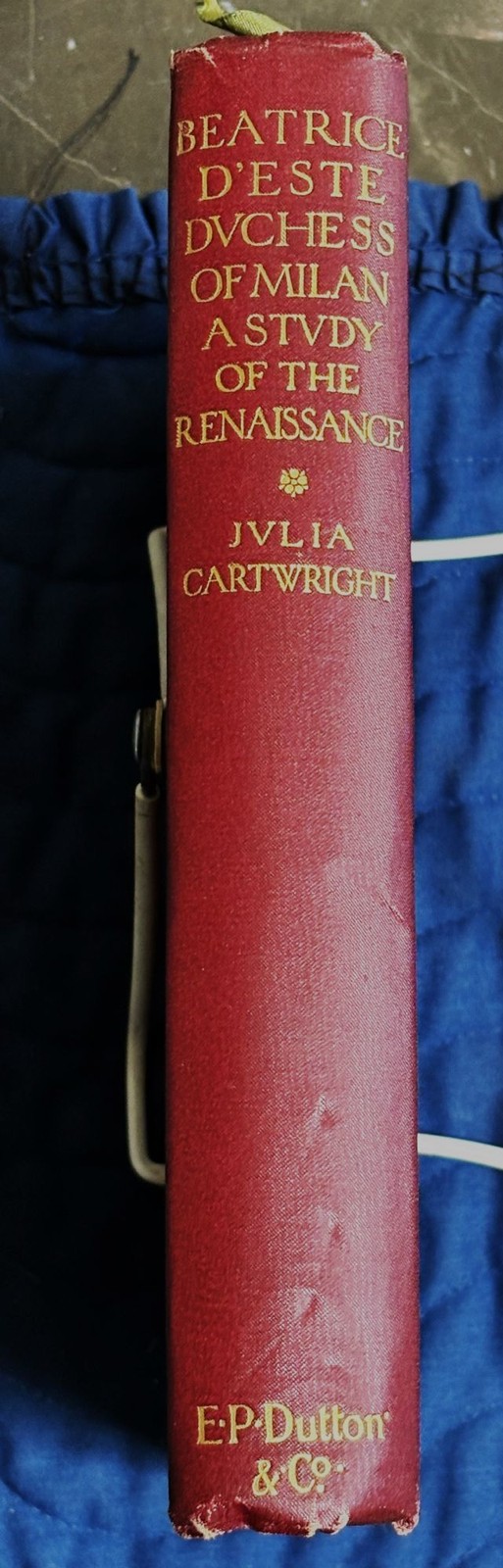 Julia Cartwright / BEATRICE D’ESTE DUCHESS OF MILAN 1475-1497 STUDY 1st 1899