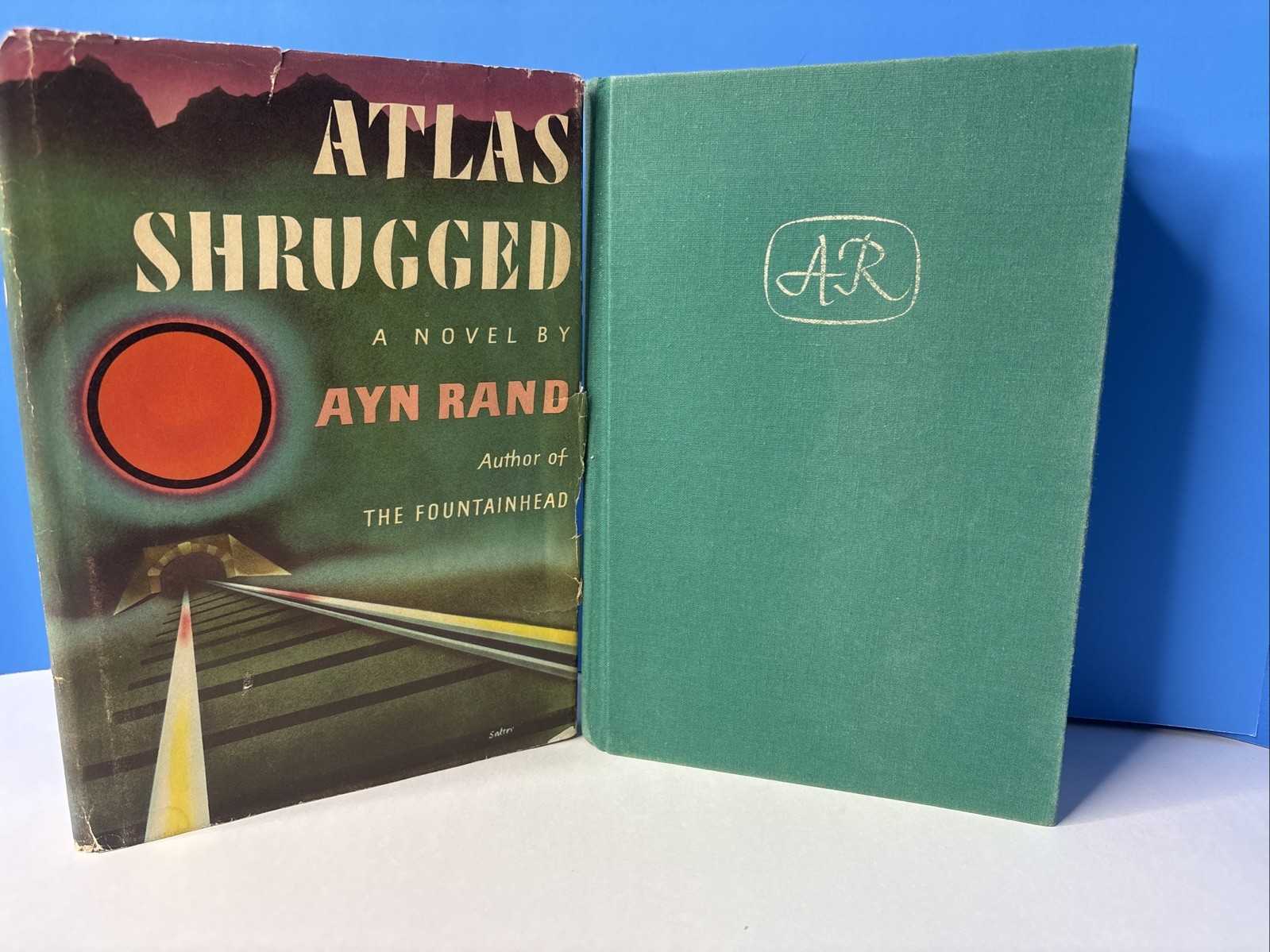 ATLAS SHRUGGED Ayn Rand 1957 First Edition 16th Printing (HC w/ DJ) Random House