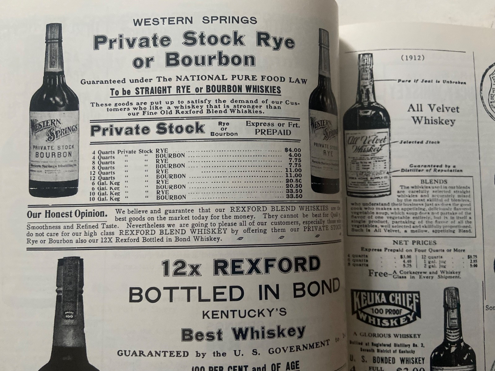 RARE & OOP ~ Whiskey Paper by Robert E. Snyder ~ 1980 Paperback Book