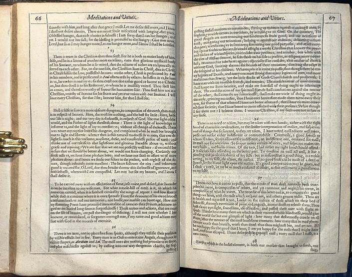 1625 Folio ‚The Works Of Joseph Hall‘ Fine Binding. Christian Bible Theology.