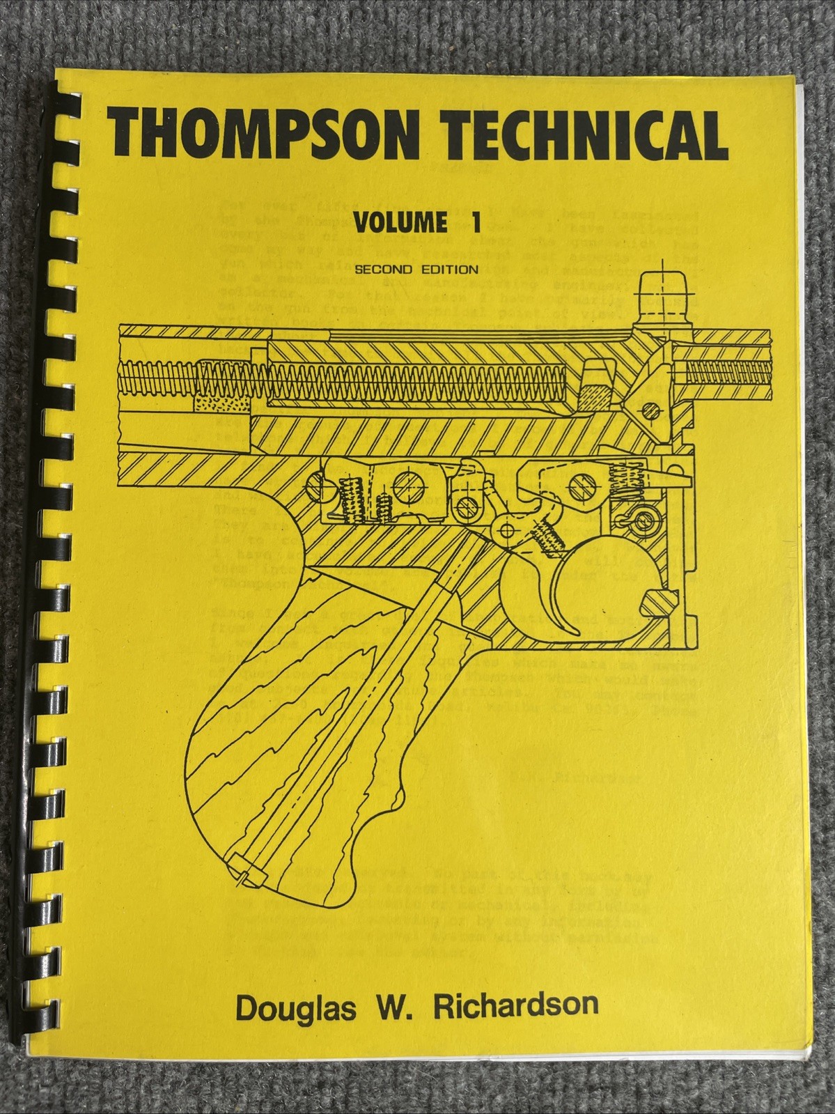 Thompson Technical Volume 1 by Douglas W. Richardson Second Edition