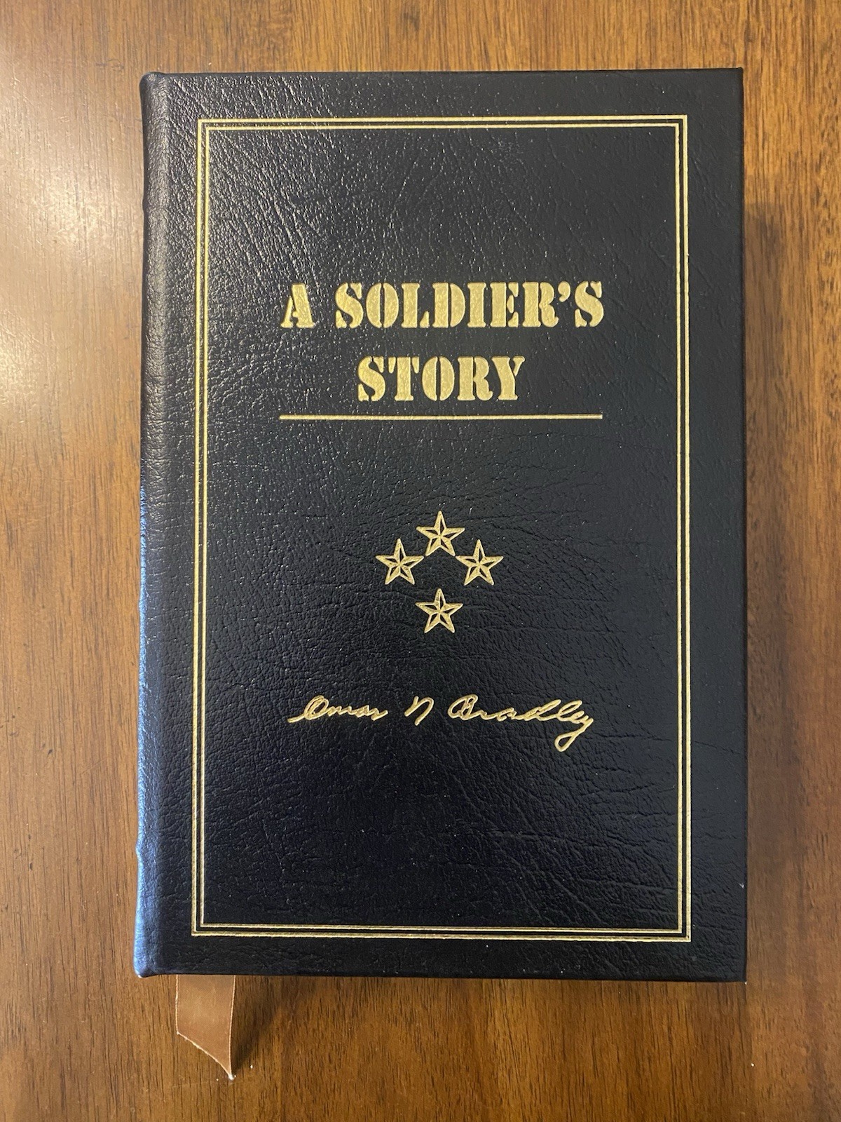 A Soldiers Story Omar Bradley Easton Press Collector’s Edition Leather Bound