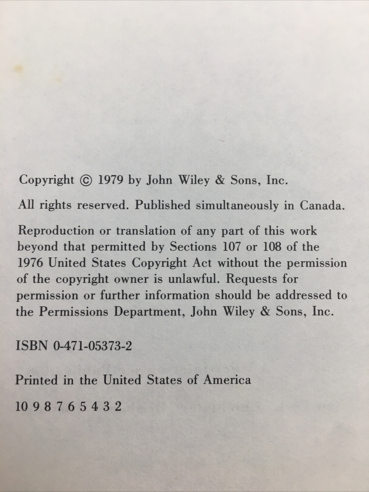 A Guide for WILEY-INTERSCIENCE and RONALD PRESS AUTHORS Second Edition 1979 RARE