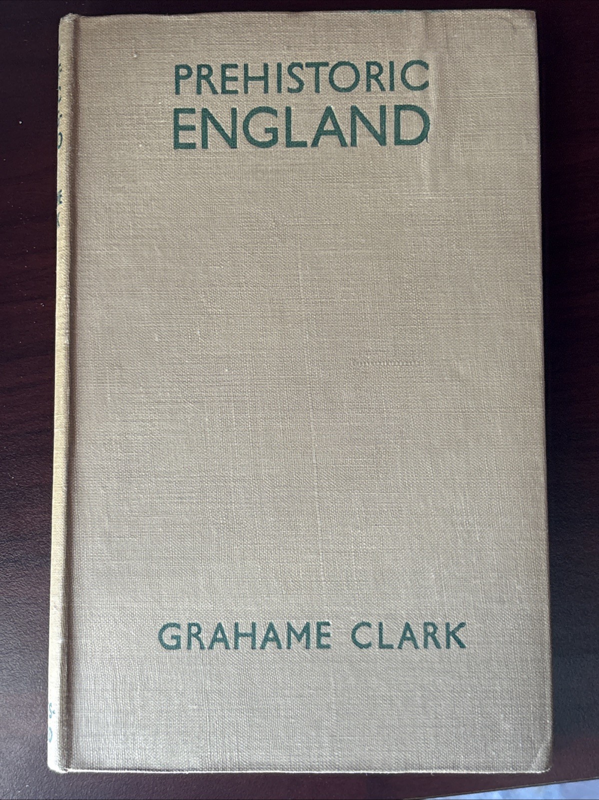 Prehistoric England by Grahame Clark, BT Batsford, 1945, Hardcover No DJ