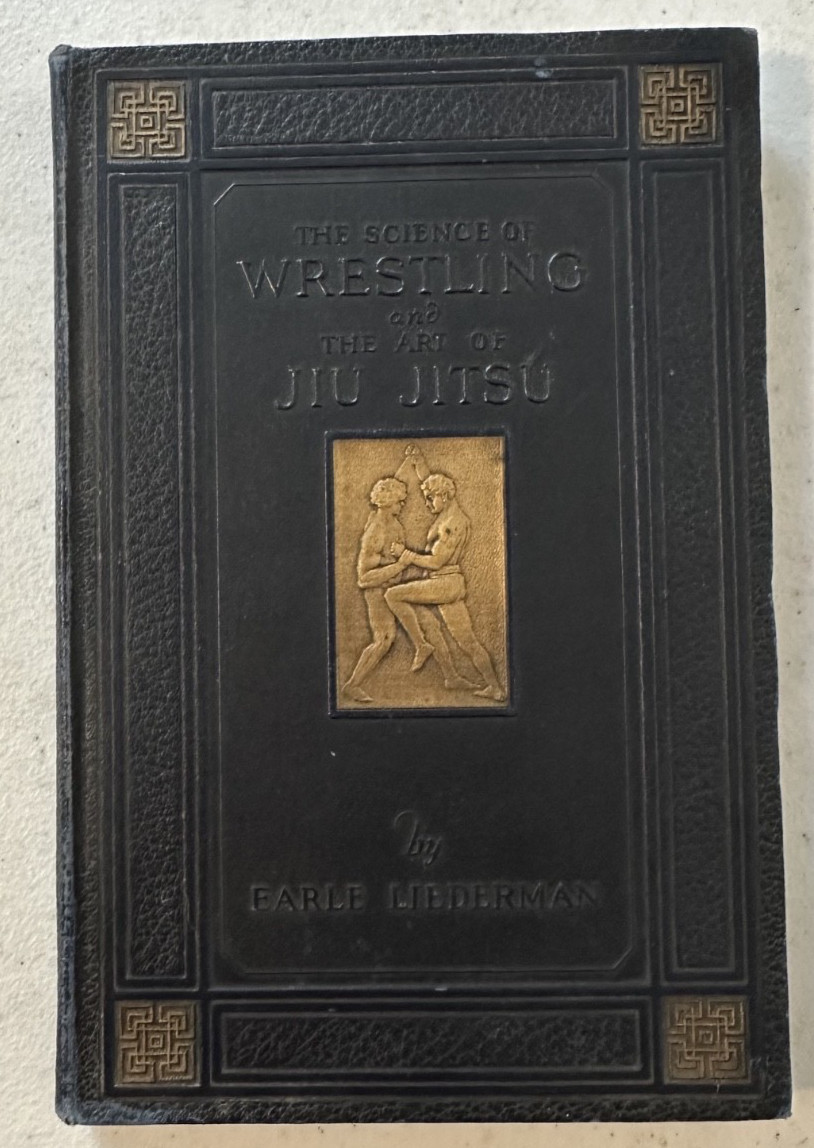1923 1st ed Science of Wrestling and Art of Jiu Jitsu Liederman photos martial