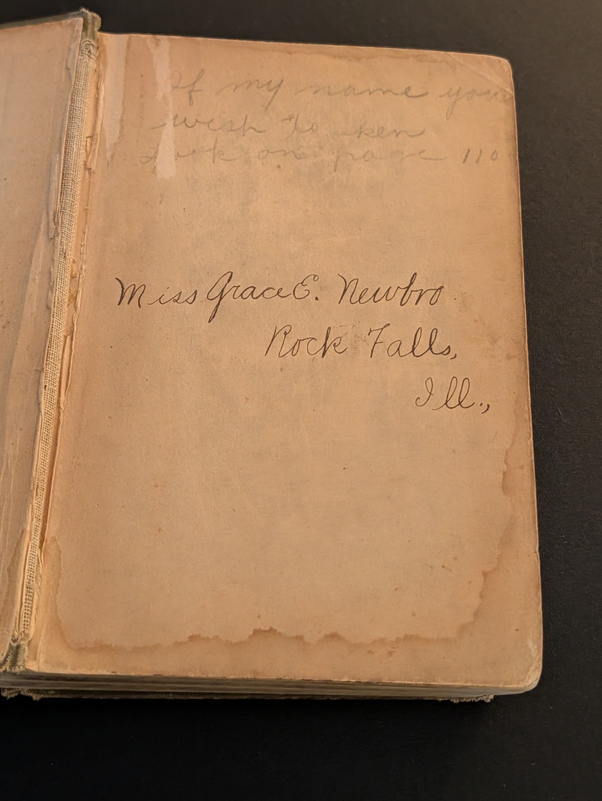 Antique school math book Greenleafs The Complete Arithmetic With Answers 1896