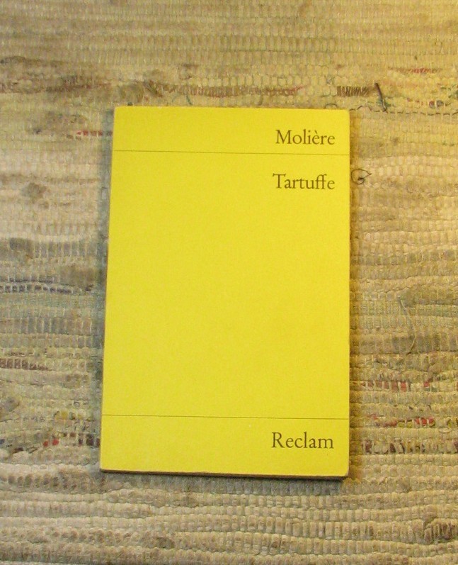 TARTUFFE by Moliere Komodie In Fonf Aufzugen 1981 Reclam Pocket Paperback German