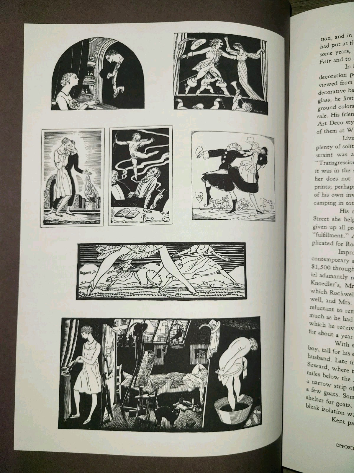 Vtg HC, Rockwell Kent: An Anthology edited by Fridolf Johnson, 1982 – 1st ed.