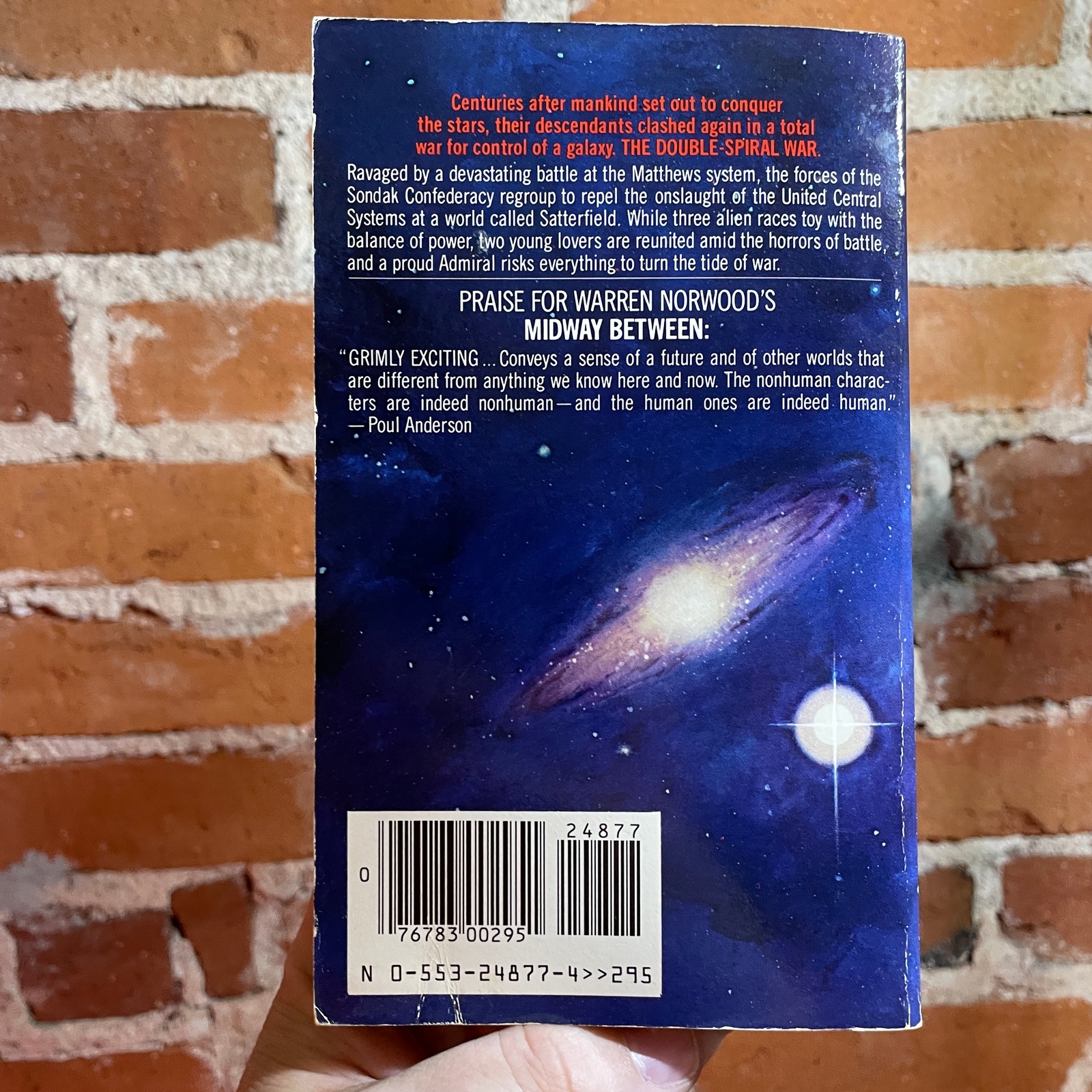 The Double Spiral War Trilogy – Warren C. Norwood Bantam Books Paperback Bundle