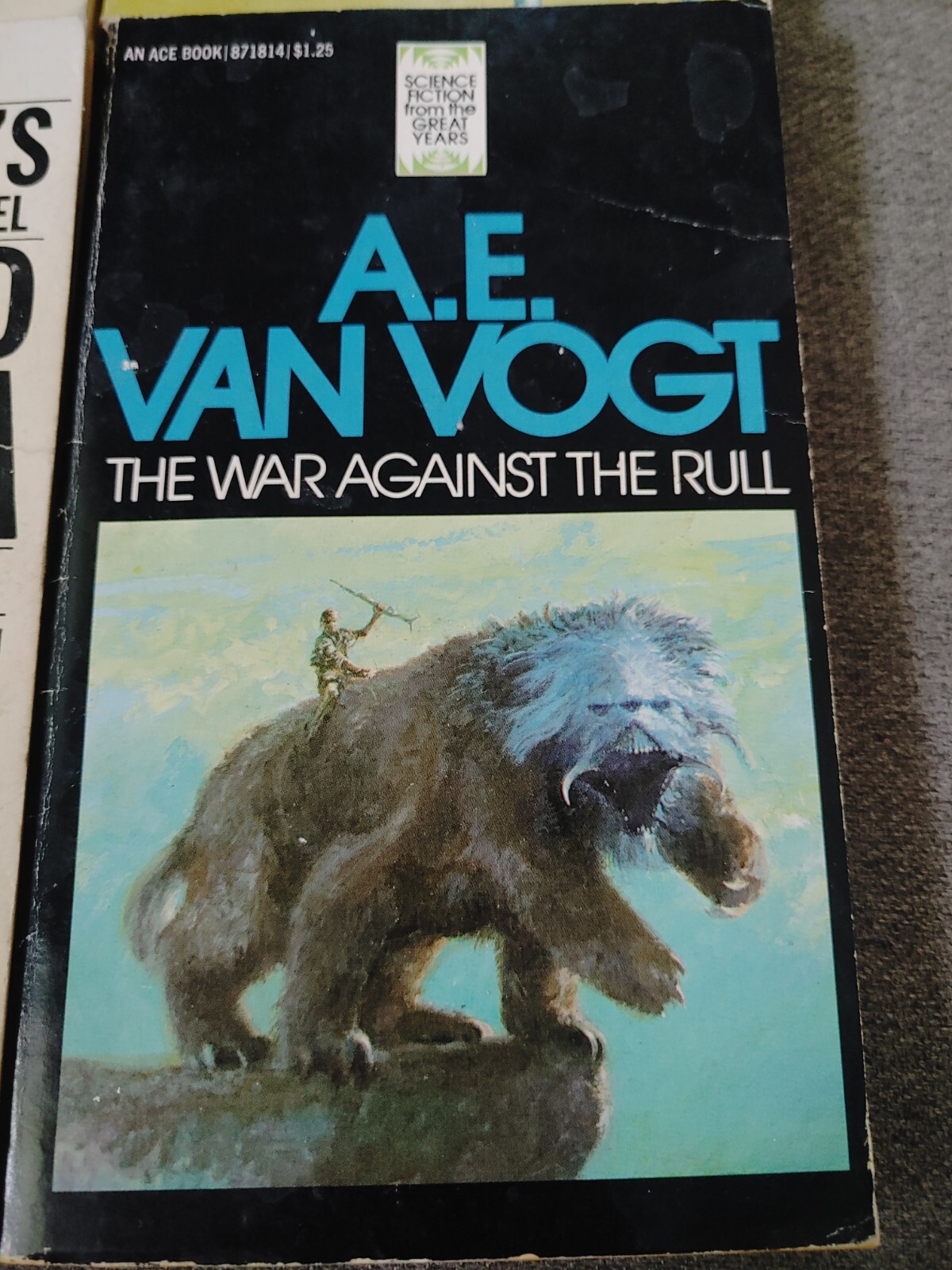 A.E. Van Vogt Science Fiction Paperbacks Lot Of 4 Different Titles GD Condition