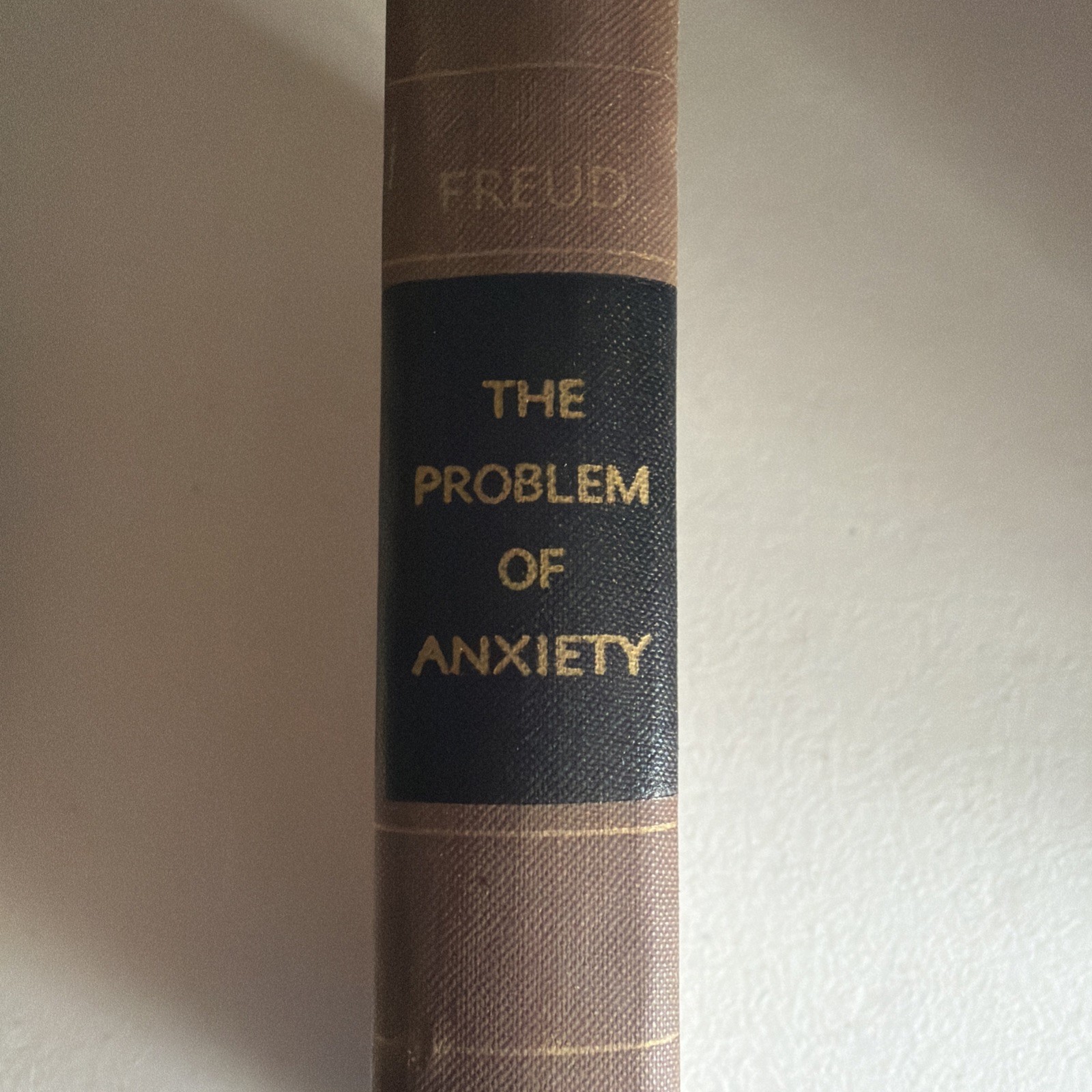 Sigmund FREUD ~ THE PROBLEM of ANXIETY ~ 1936, 1st U.S. Edition hardcover