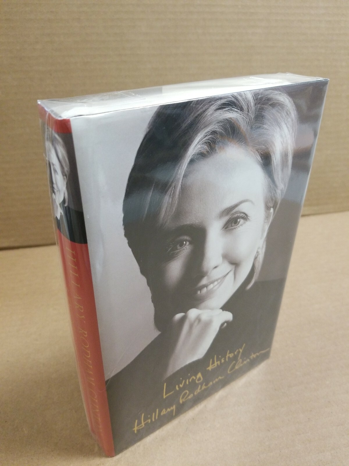 SIGNED HILLARY RODHAM CLINTON „Living History“ book – AUTOGRAPH
