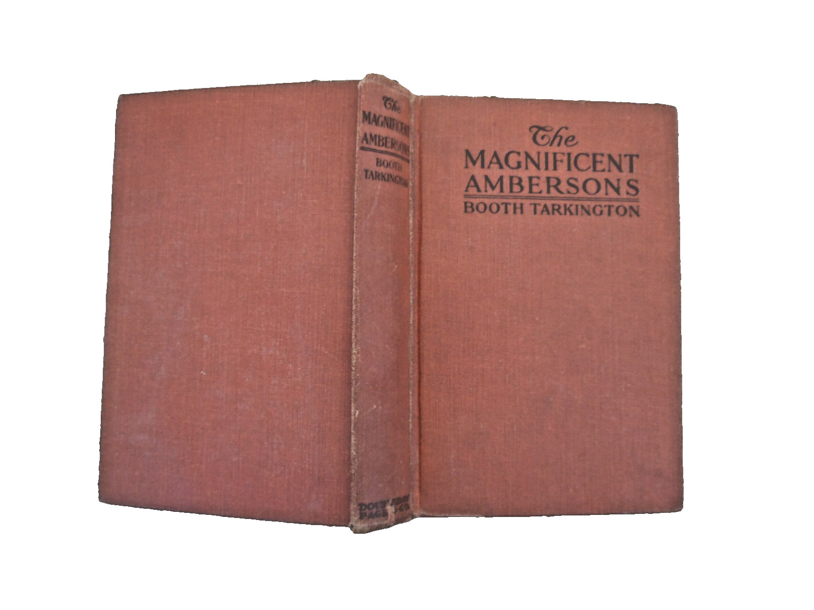 The Magnificent Ambersons Booth Tarkington First ed. hardback 1918 Illustrated