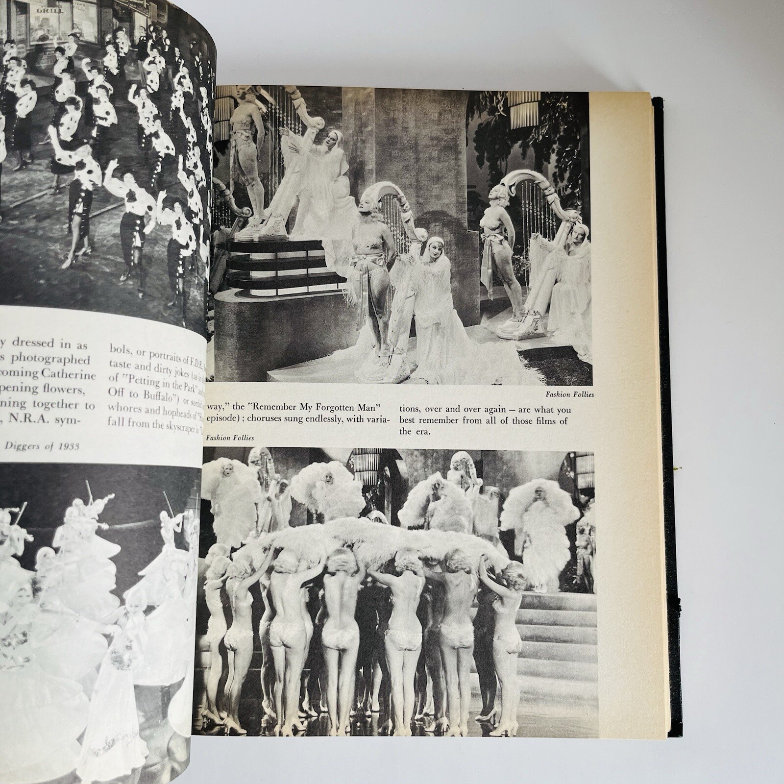 1966 All Talking Singing Dancing John Springer Gene Kelly Vintage Hardcover Book