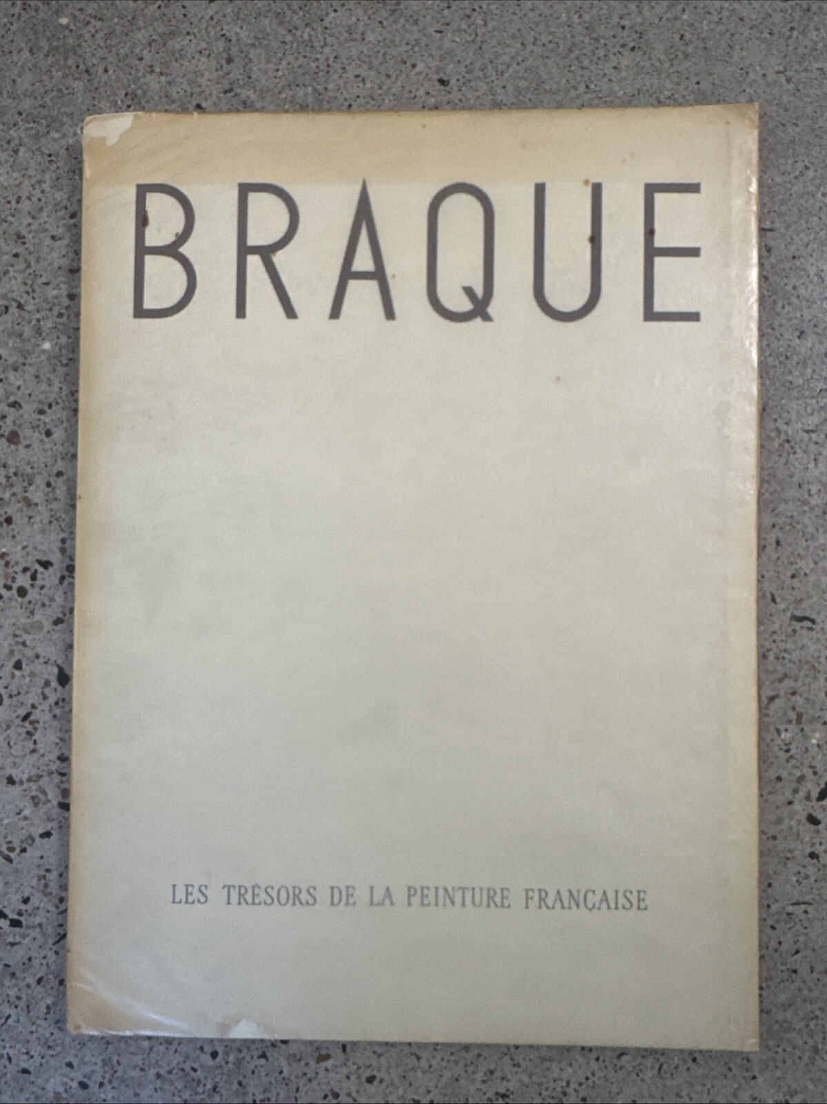 BRAQUE Le Réconciliateur 1946 Ponge w/ 14 Color Plates | French Art Portfolio
