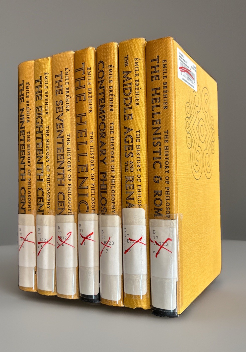 Complete 7-volume English-language University of Chicago Press set