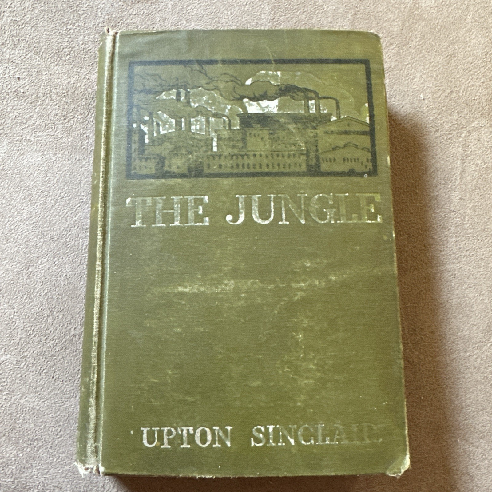 The Jungle Upton Sinclair Book 1906 1st ed 1st Printing February Antique