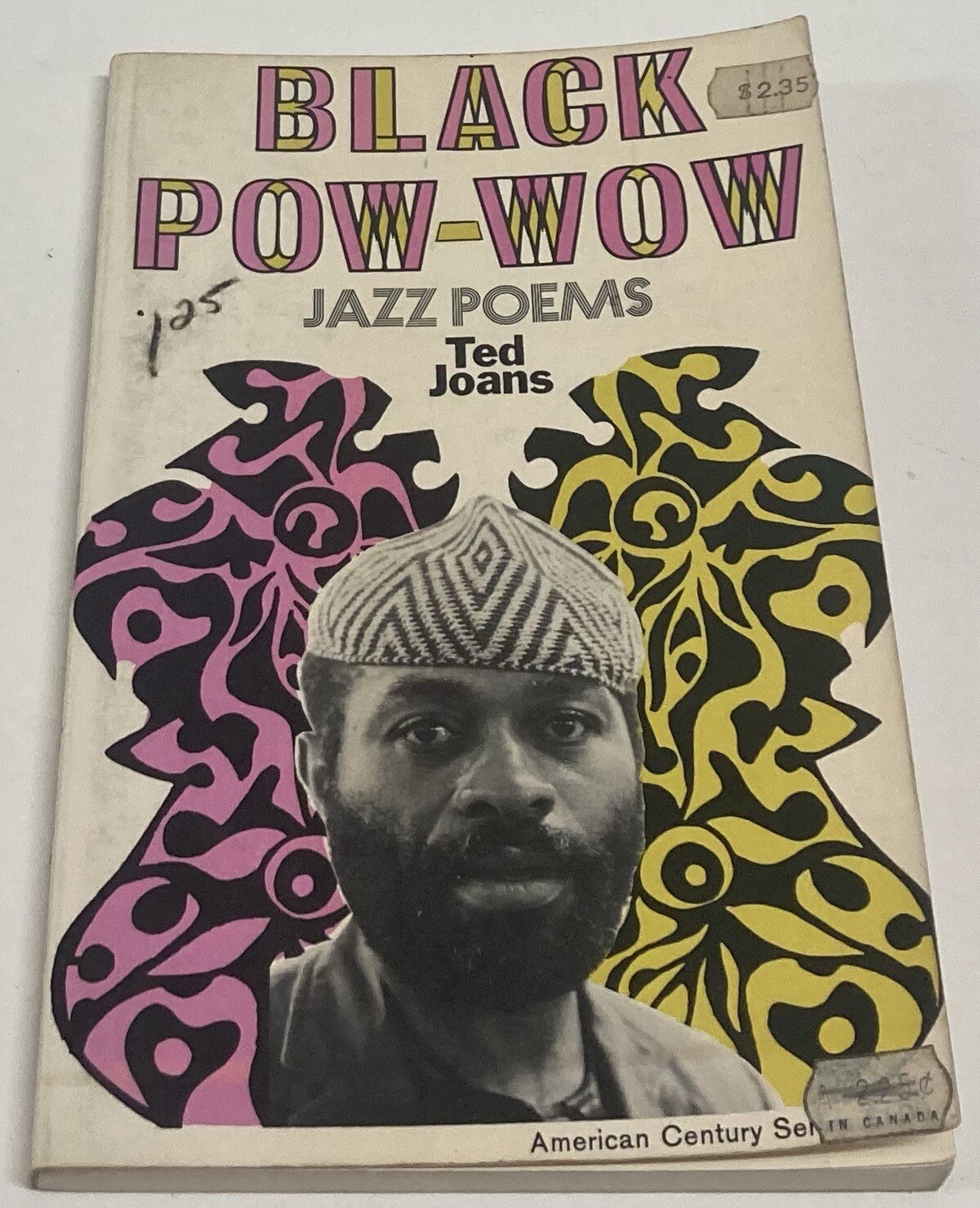 Ted Joans Black Pow Wow 1st Edition Poetry Book Grove Press Rare Black American