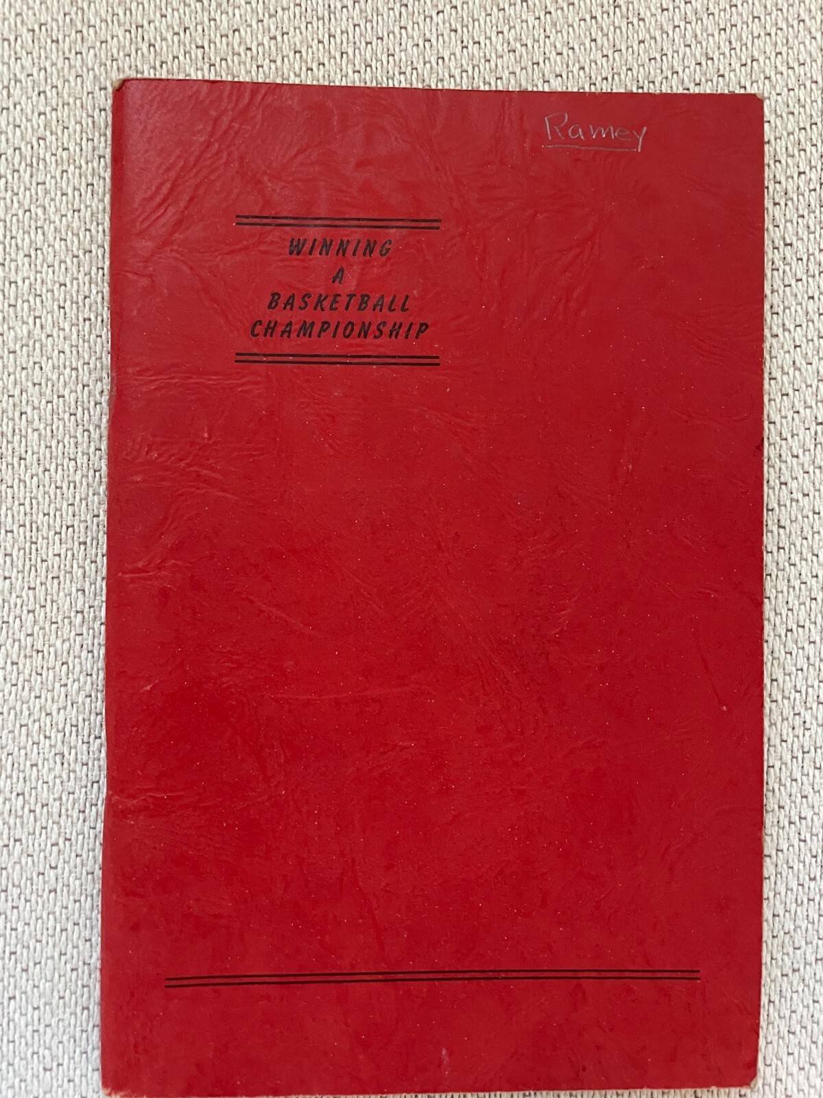 1950 Winning A Basketball Championship by Brice Durbin 1st Ed. Kansas City, MO