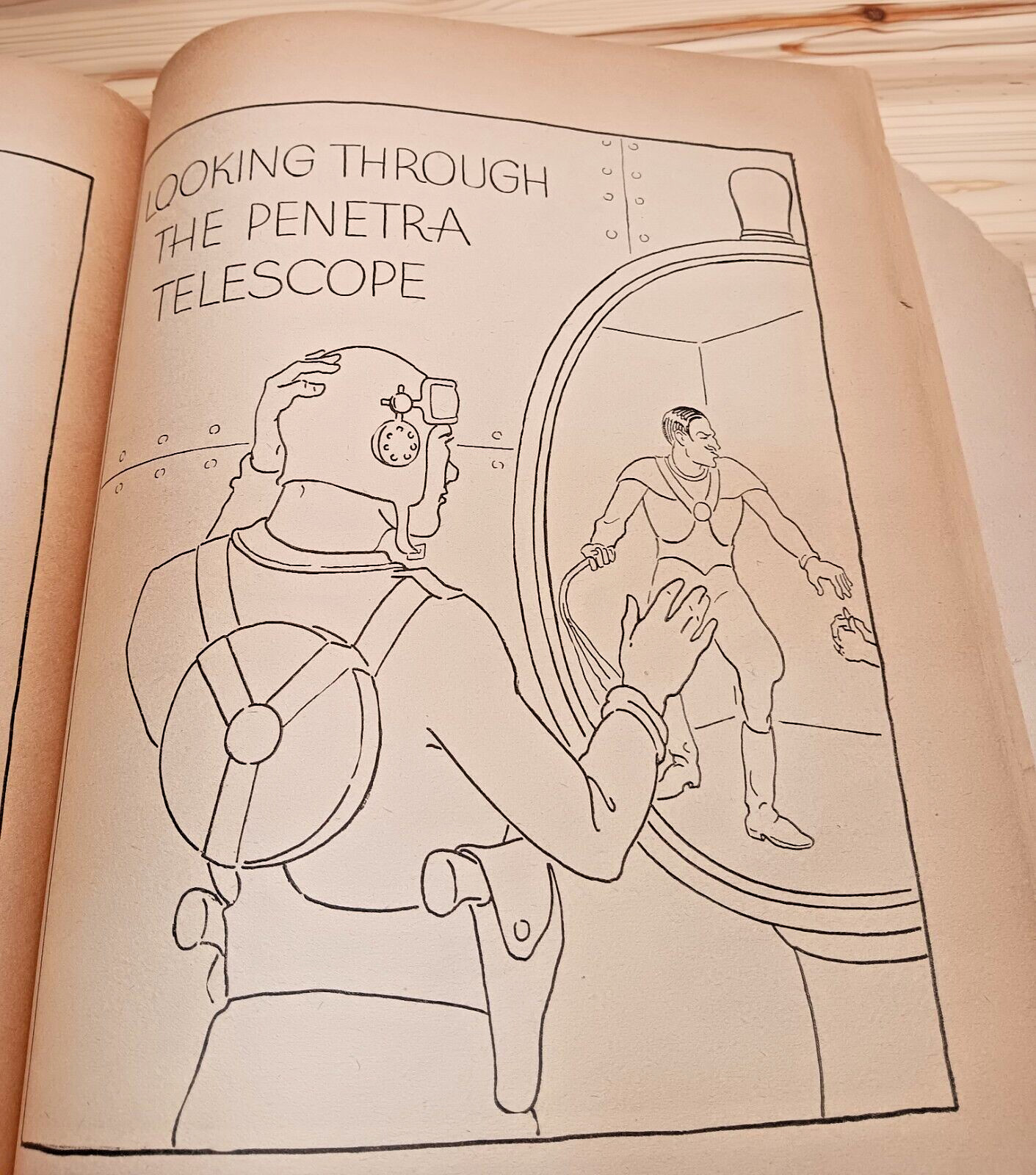 1935 Buck Rogers Paint Book Whitman Publishing Racine 96 pages 11X14