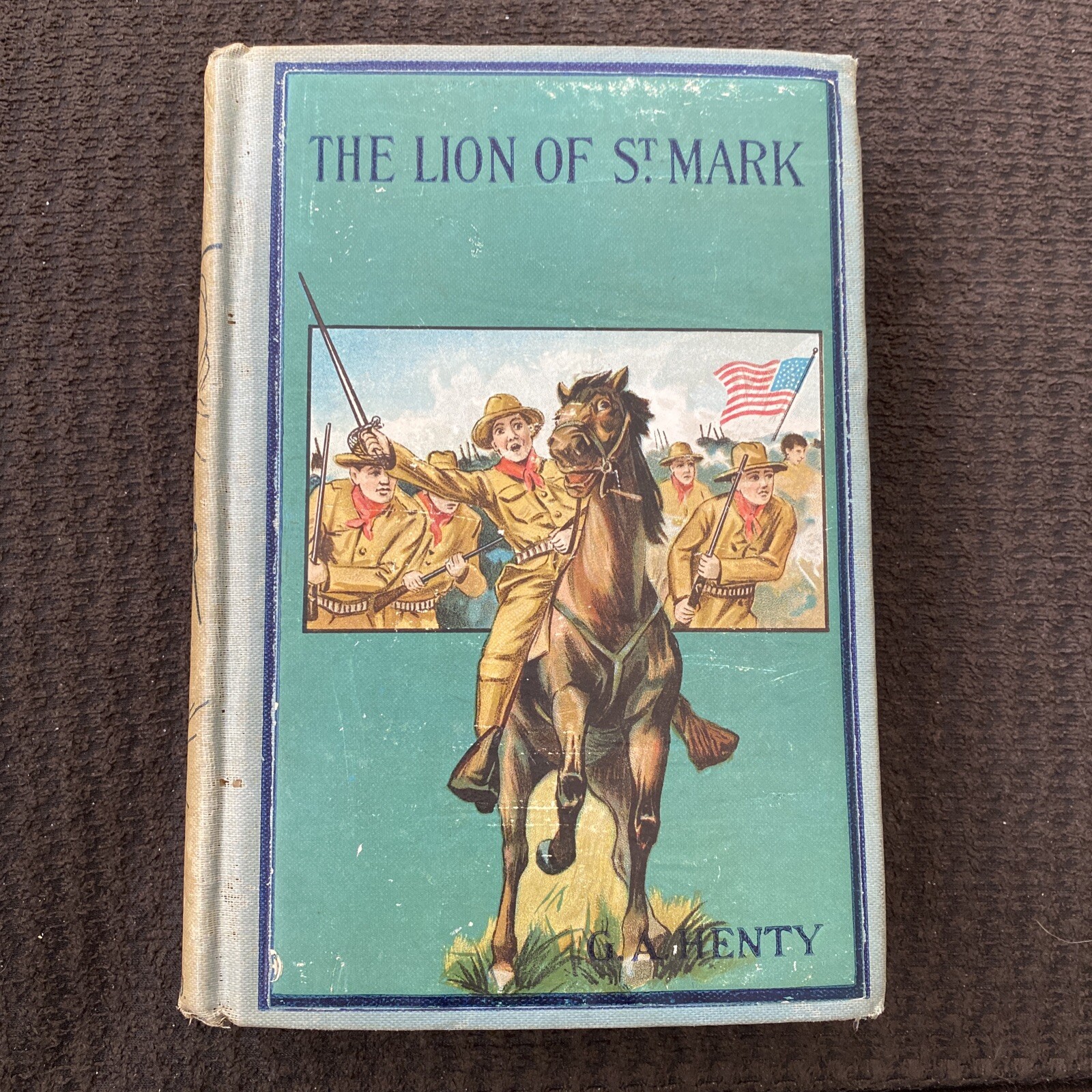 The Lion of St. Mark by G.A. Henty c. 1910 – VTG HC Series For Boys Illustrated
