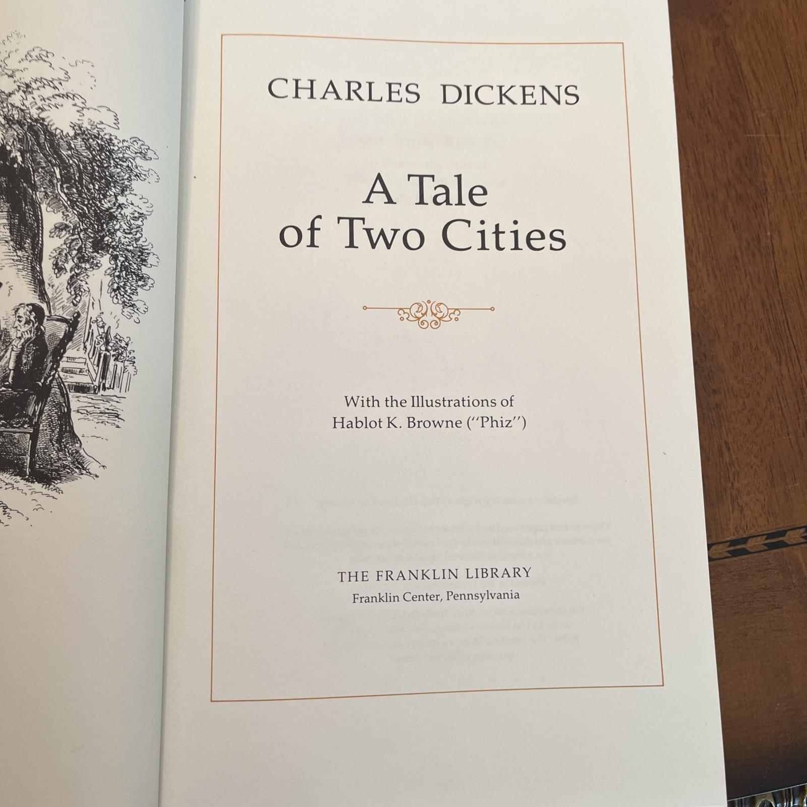 Vintage 2000 Y2K A Tale of Two Cities Charles Dickens Hardcover Trident Press