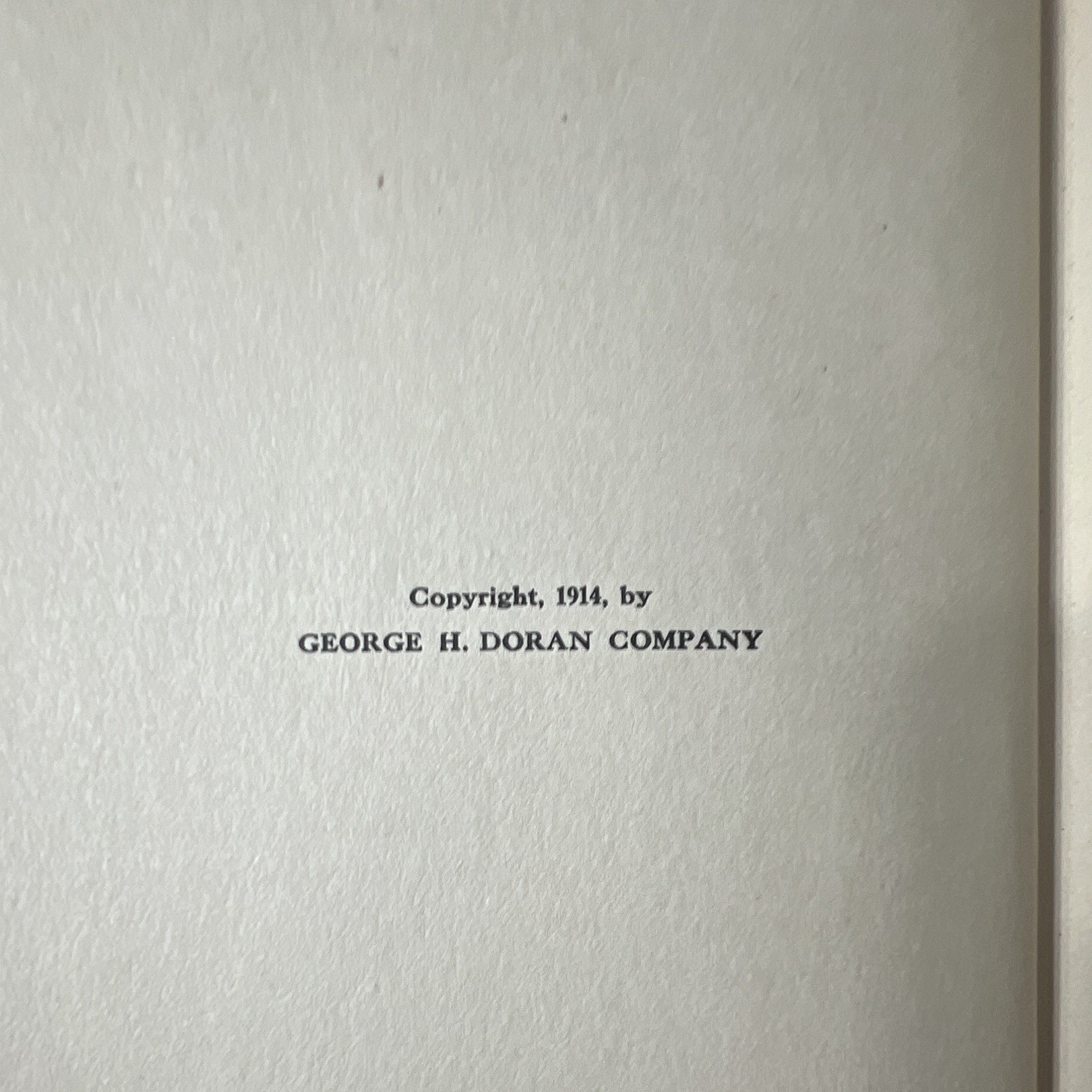 The German Army From Within Hardcover George H. Doran Co. New York 1914 English