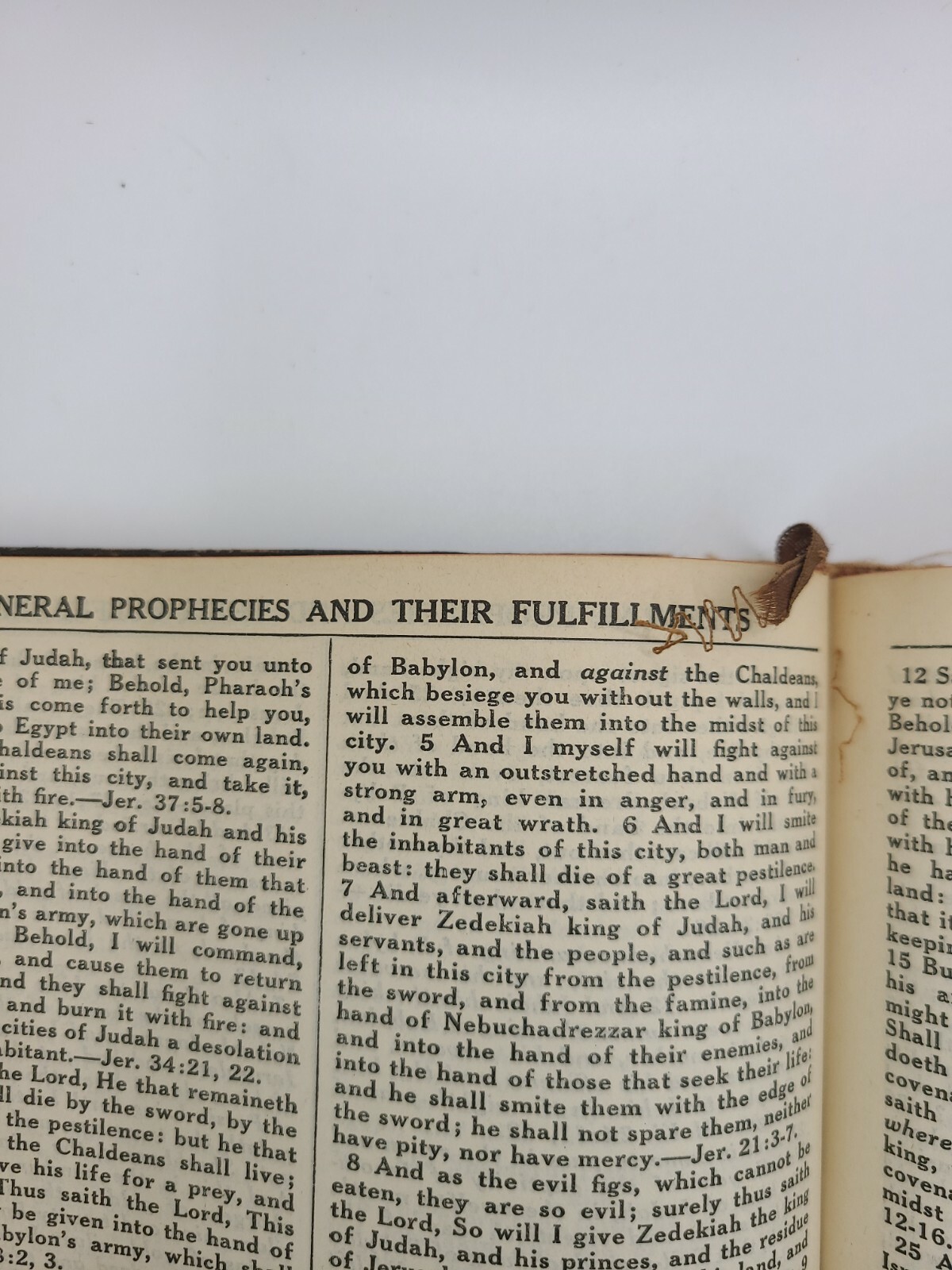 The System Bible Study Revised And Enlarged Edition Of 1933 leather Dark Brown