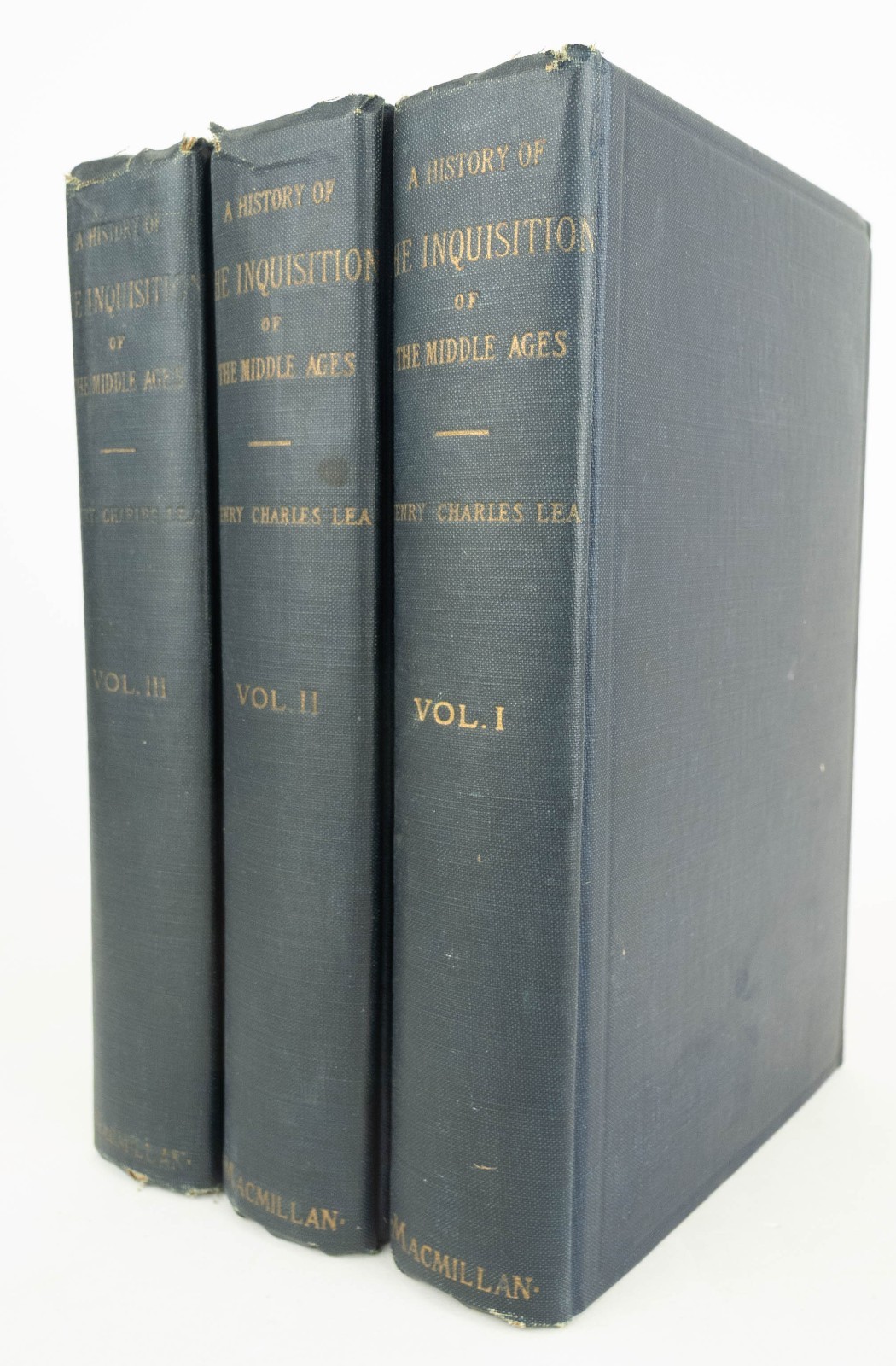 A History of thje Inquisition of the Middle Ages by Henry Charles Lea – 1922