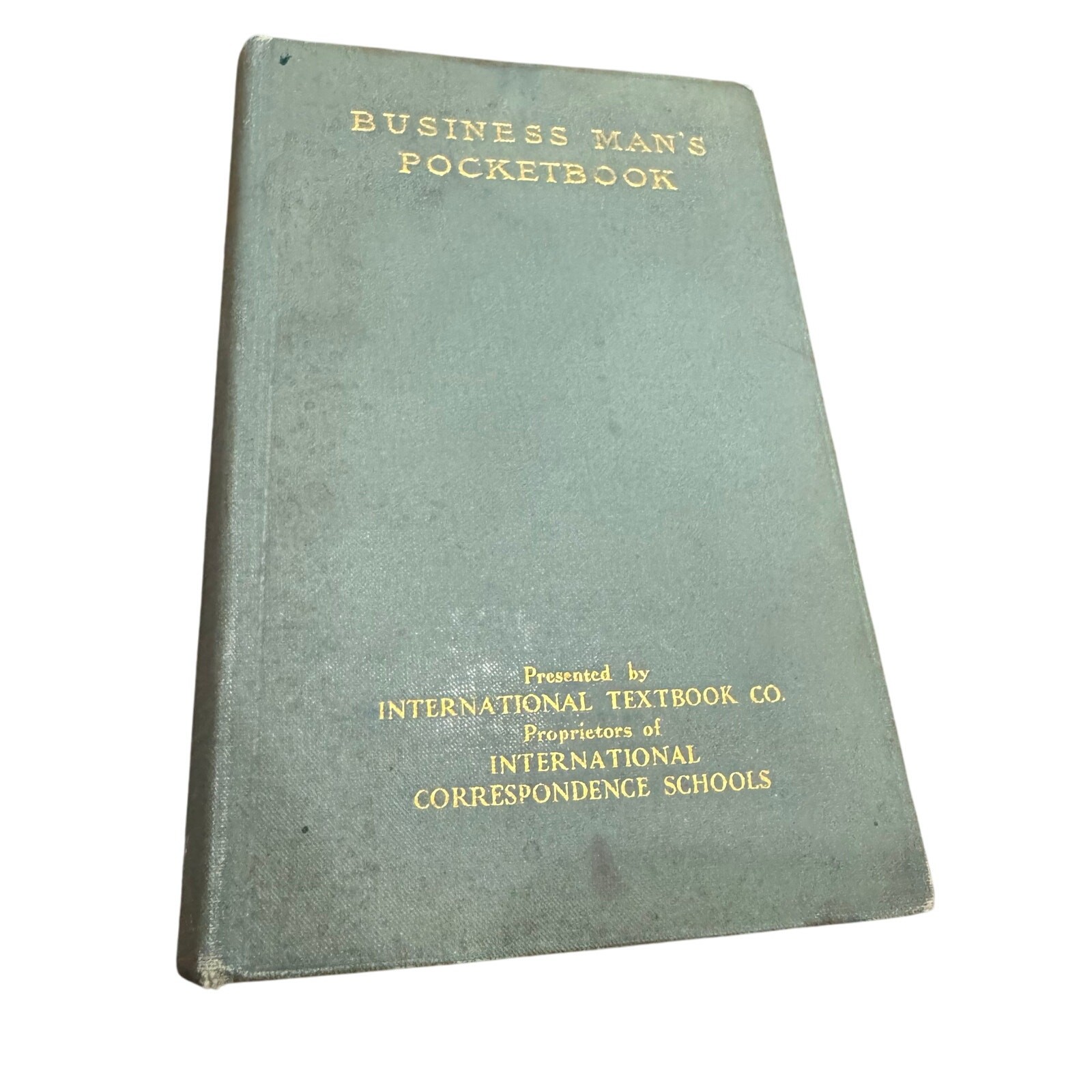 RARE The Business Man’s Pocketbook 1903 Antique Book International Textbook Co.