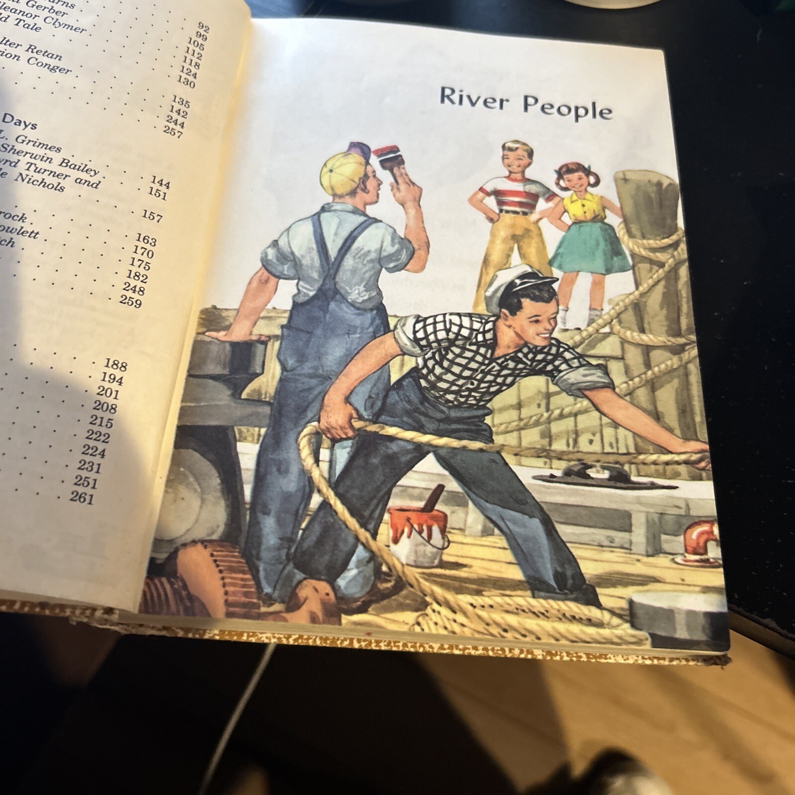 Down Singing River 1963 Anniversary Edition Vintage Reader American Book Company