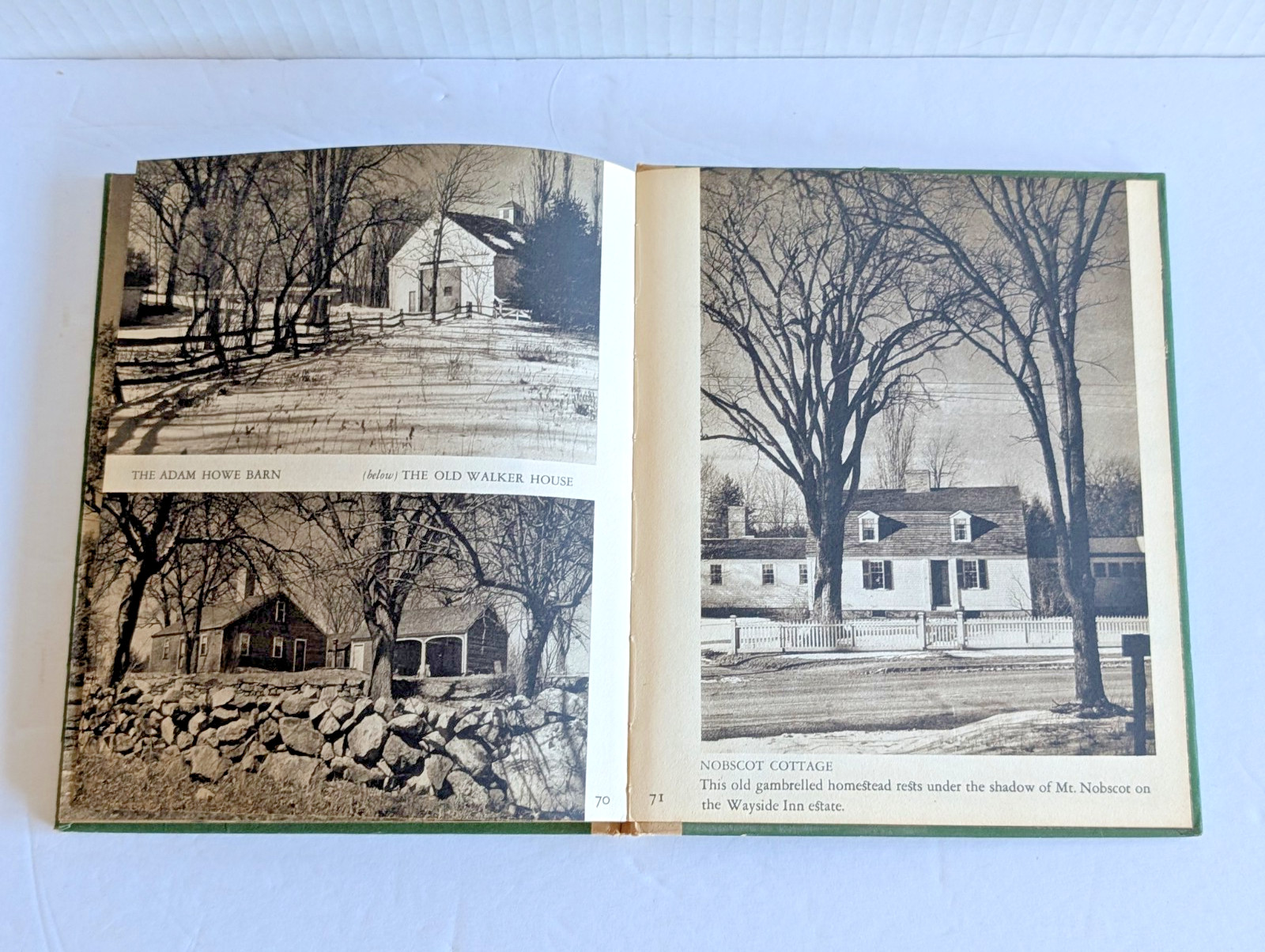 Longfellow’s Wayside Inn by Samuel Chamberlain 1938 1st Edition with Postcards
